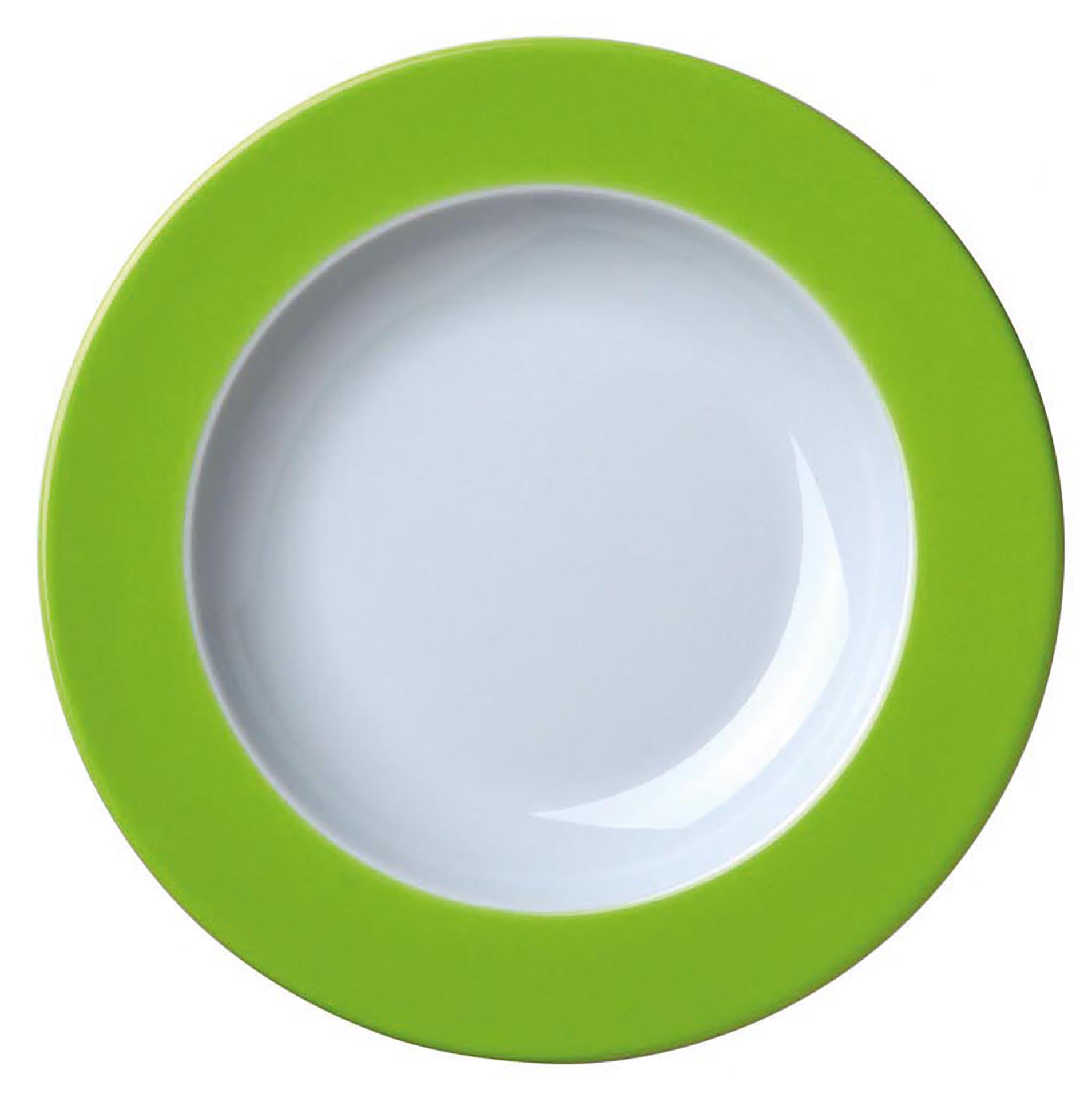 Teller tief "Barista" 22,5 cm limette