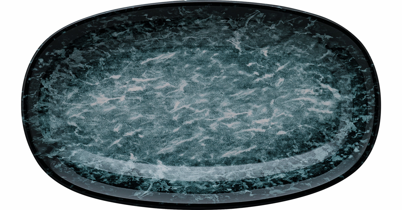 Platte oval Gourmet 335 x 195 mm Sepia