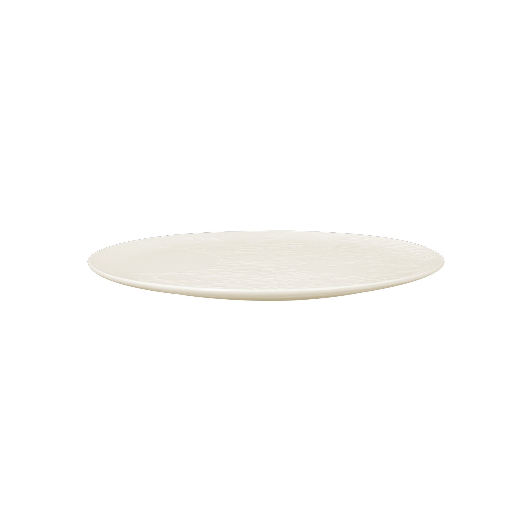 Teller rund mit Relief create 300 mm plain-white