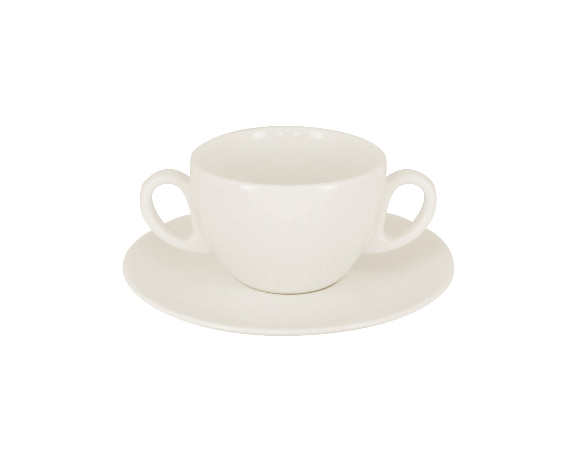 Suppentasse mit 2 Henkel 0,28 l creme