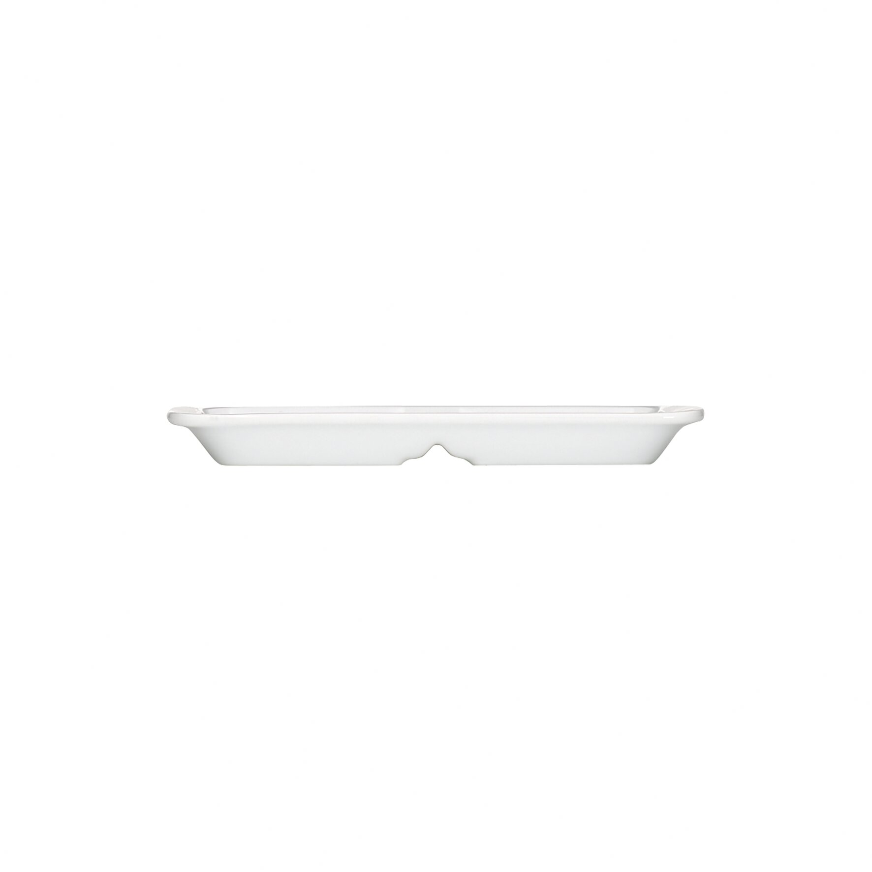 Platte rechteckig mit Steg 216 x 141 mm