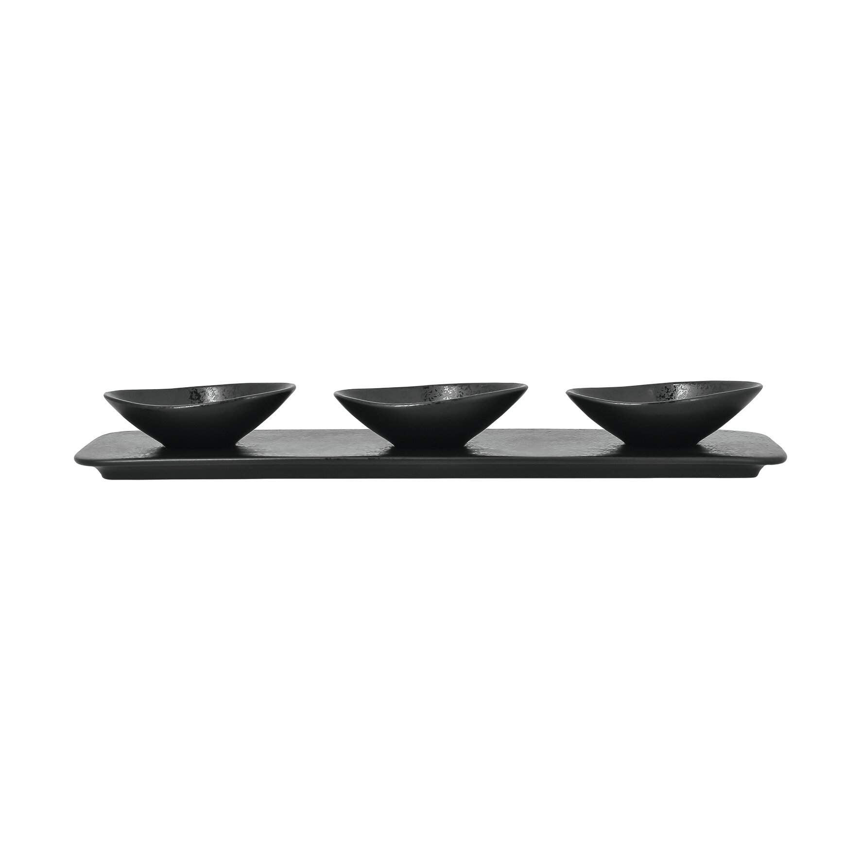 Schale shaped 100 x 75 mm / 0,06 l schwarz
