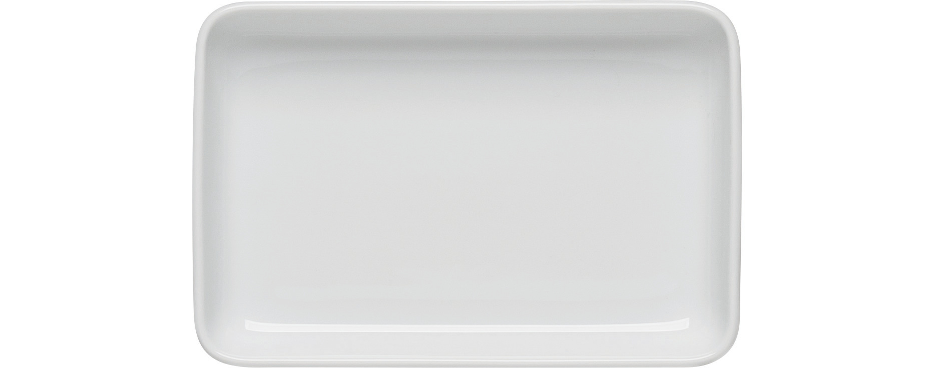 Platte tief rechteckig 186 x 122 mm / 0,35 l