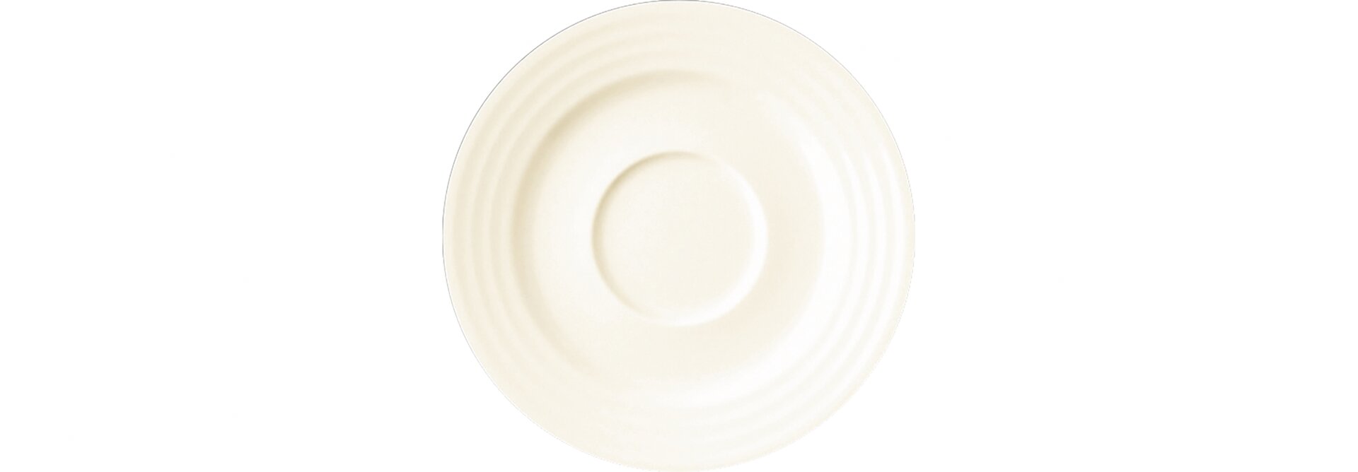 Untertasse 150 mm weiß für Tasse BACU23D7 / BACU20D7 / BACU18D7 crème