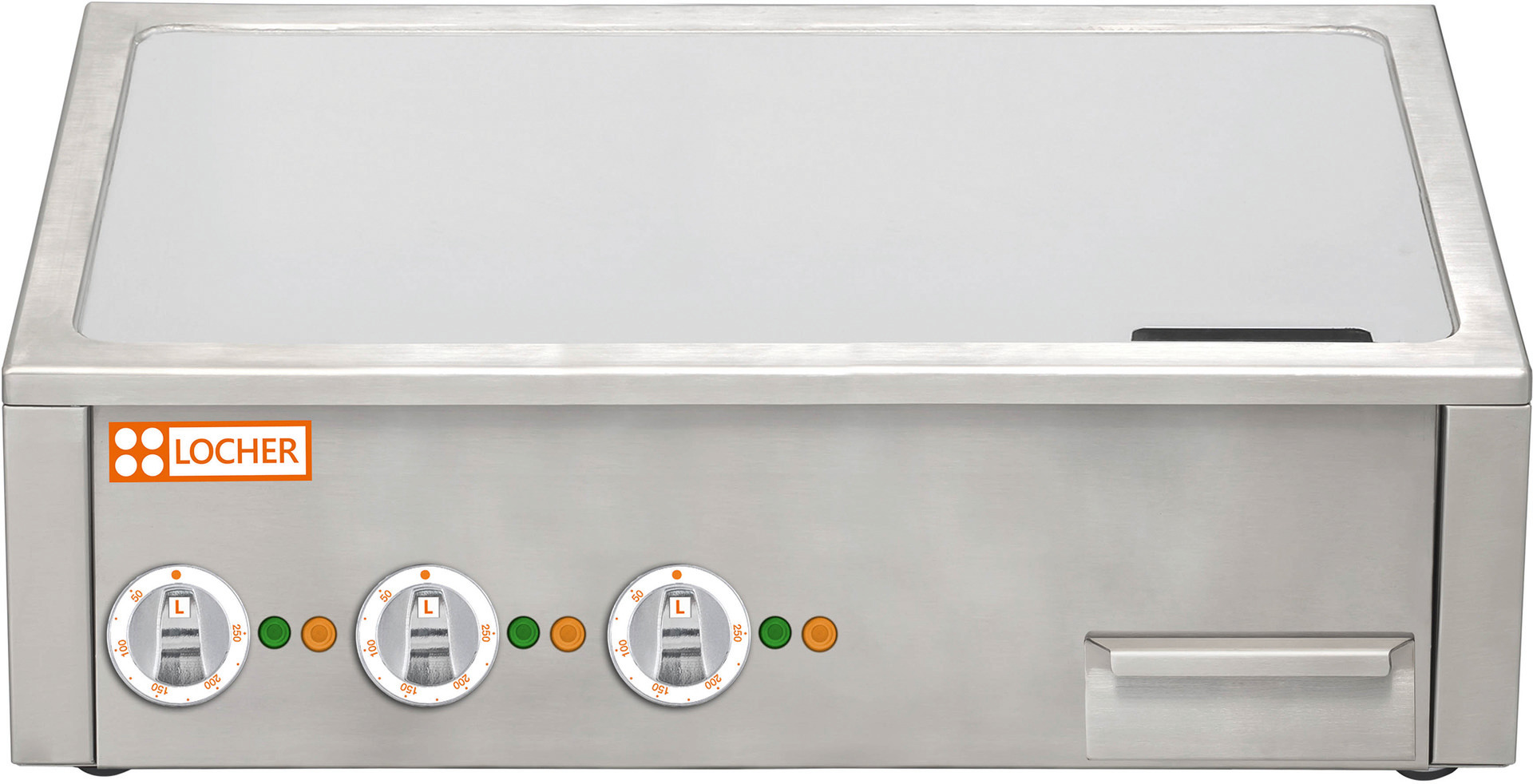 Elektro-Asia-Bratplatte Teppanyaki 1200 / 3 Heizzonen 16,50 kW