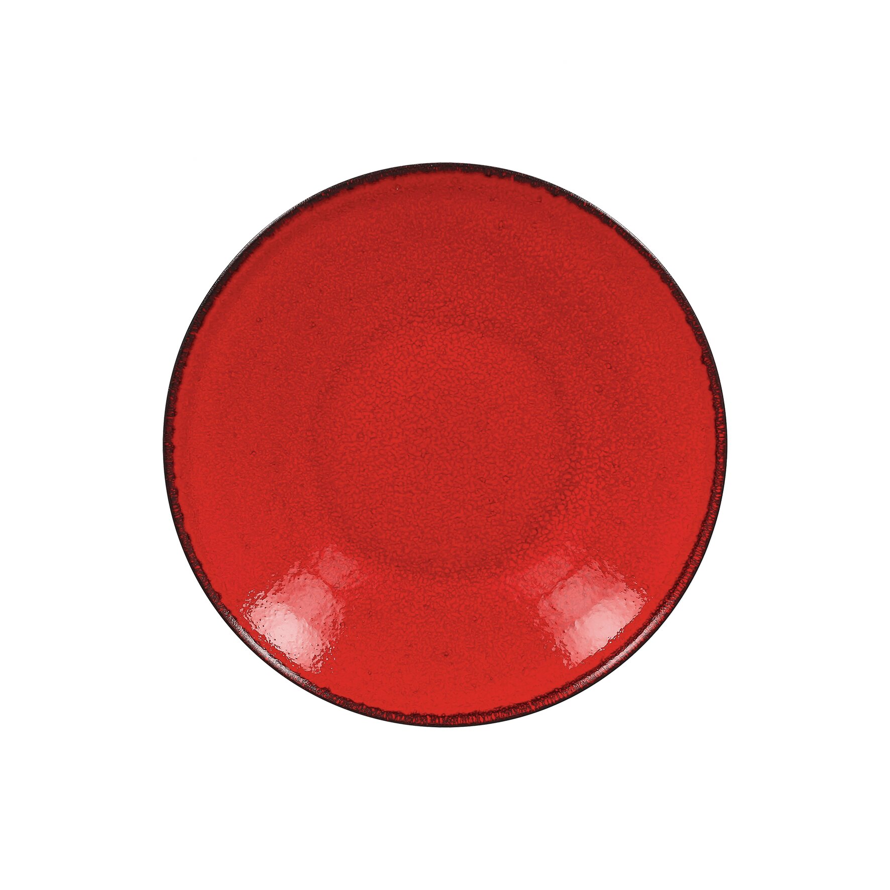Coupteller tief 230 mm / 0,69 l rot