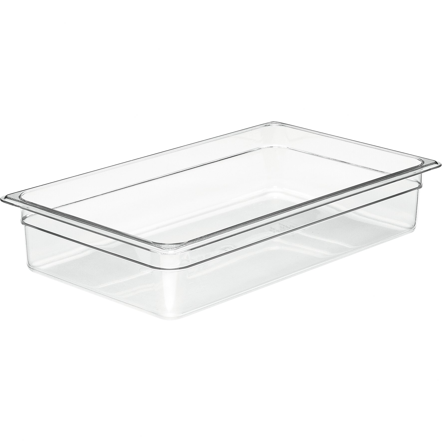 GN-Behälter GN 1/1 530 x 325 x 100 mm Copolymer BPA-frei transparent black