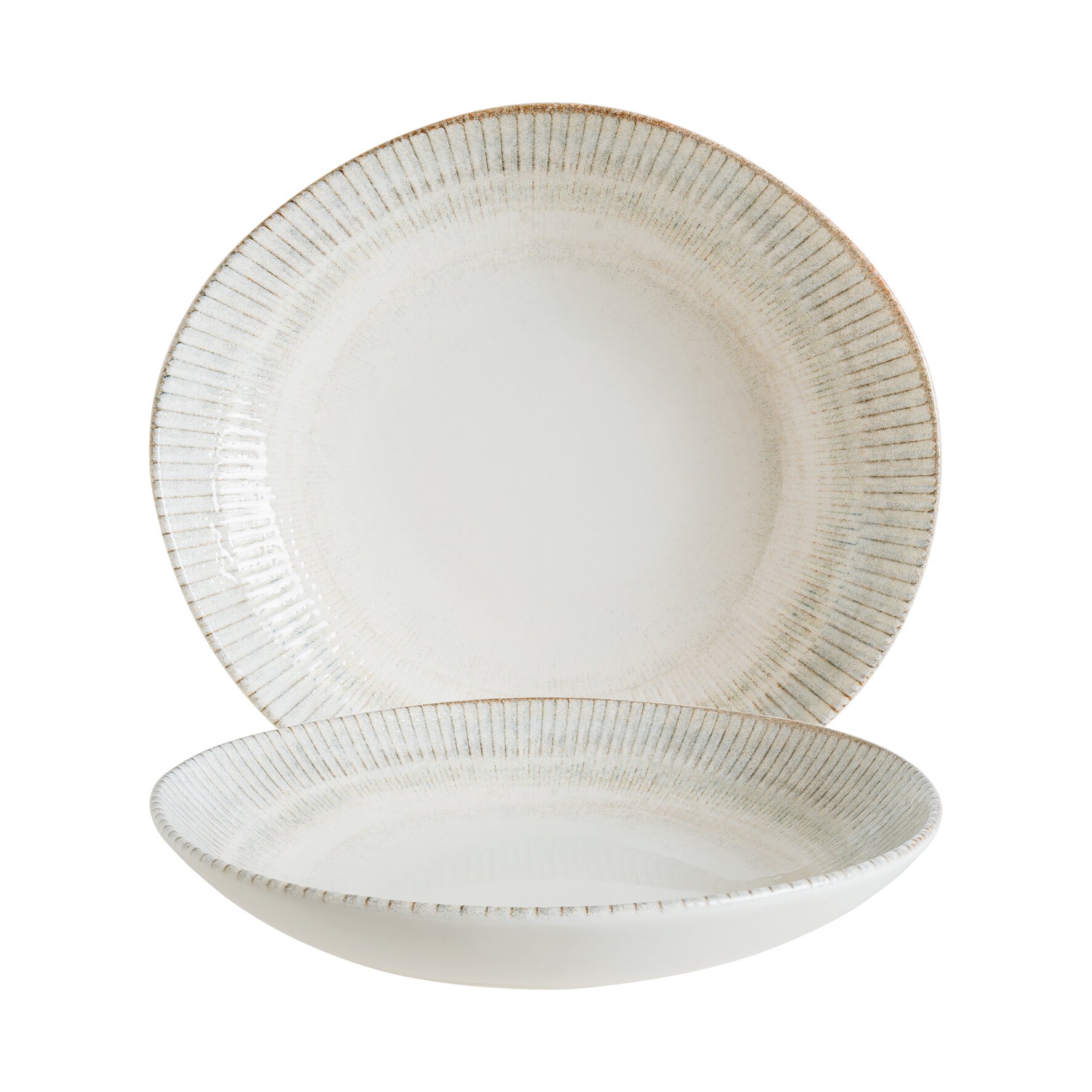 Teller tief Vago 260 x 240 mm / 0,79 l creme Galata