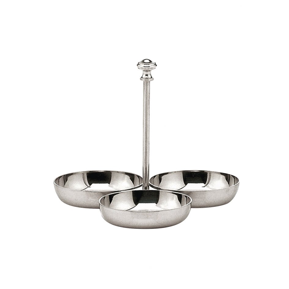 Zuckerständer Schale 112 mm hoch versilbert Excellent