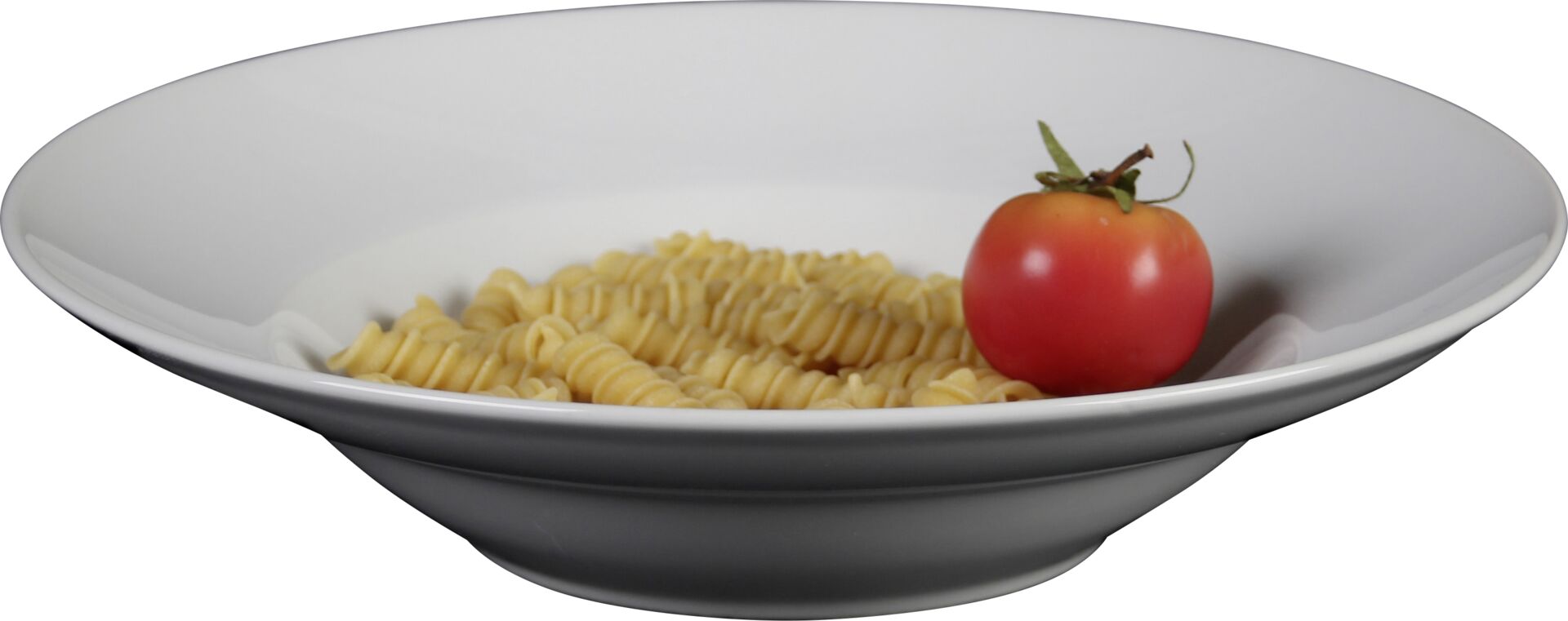 Pastateller weiß, rund,  Ø 24,5 cm