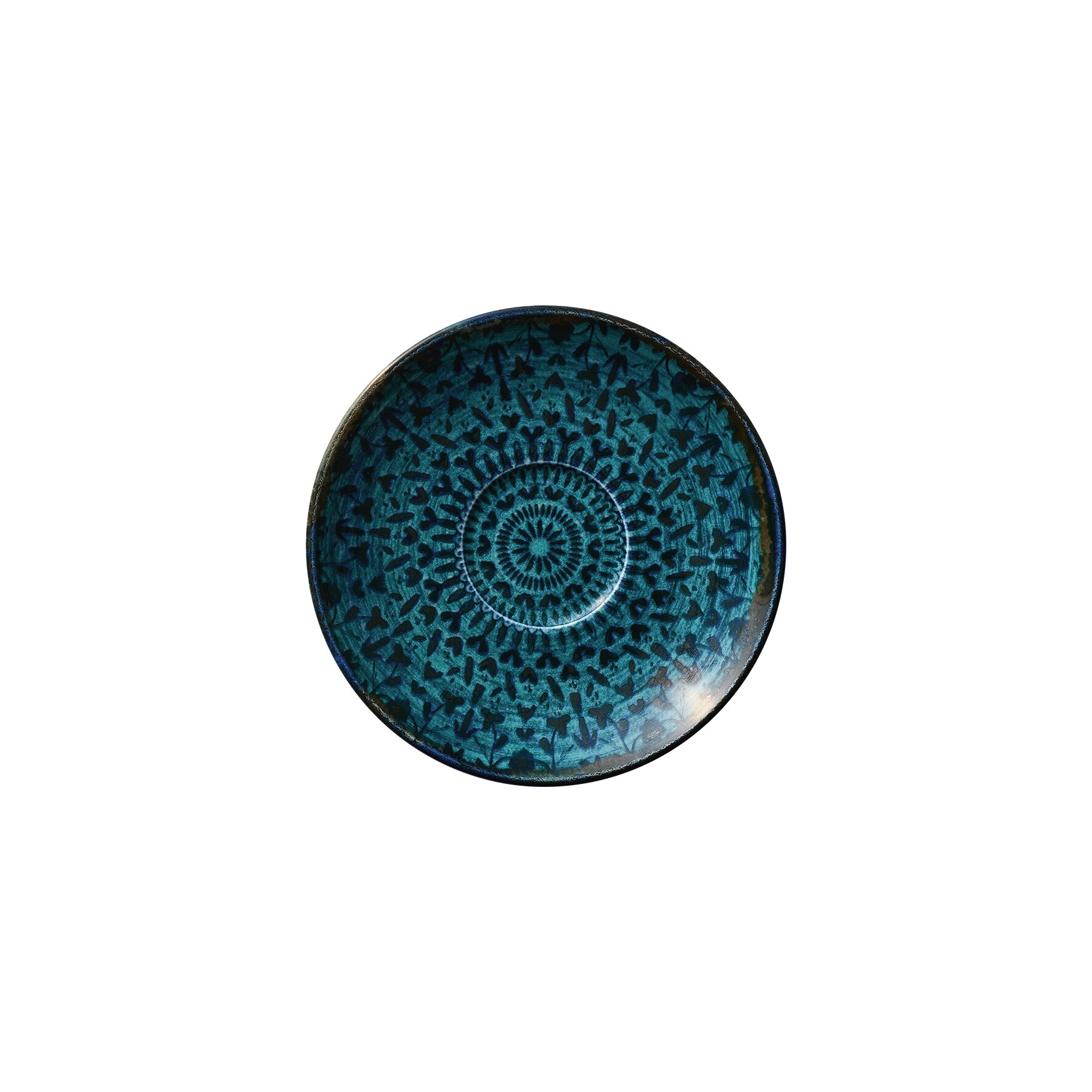 Untertasse rund 145 mm indigo Mirage