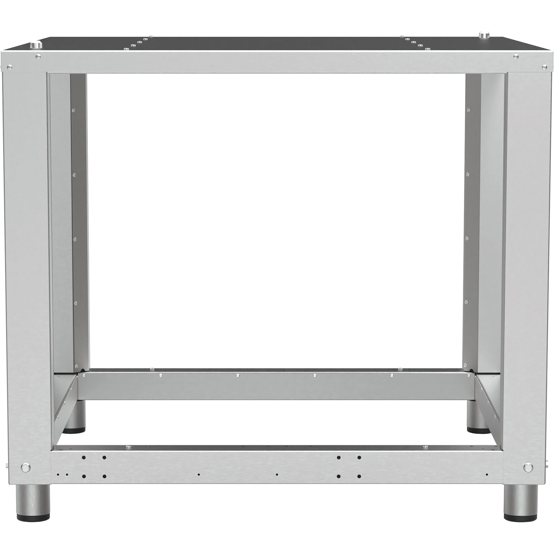 Untergestell, 6 x GN 1/1 ohne Einschübe für Kombidämpfer 90212017 und 90212018 silver