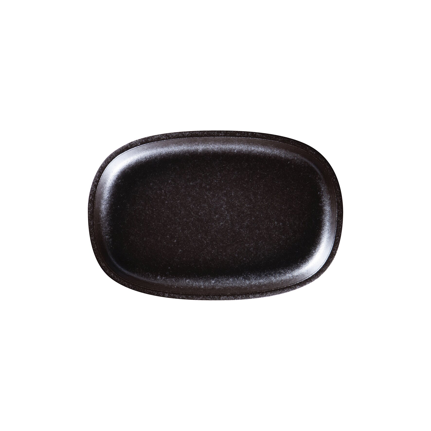 Platte oval 230 x 150 x 31 mm forge Ease