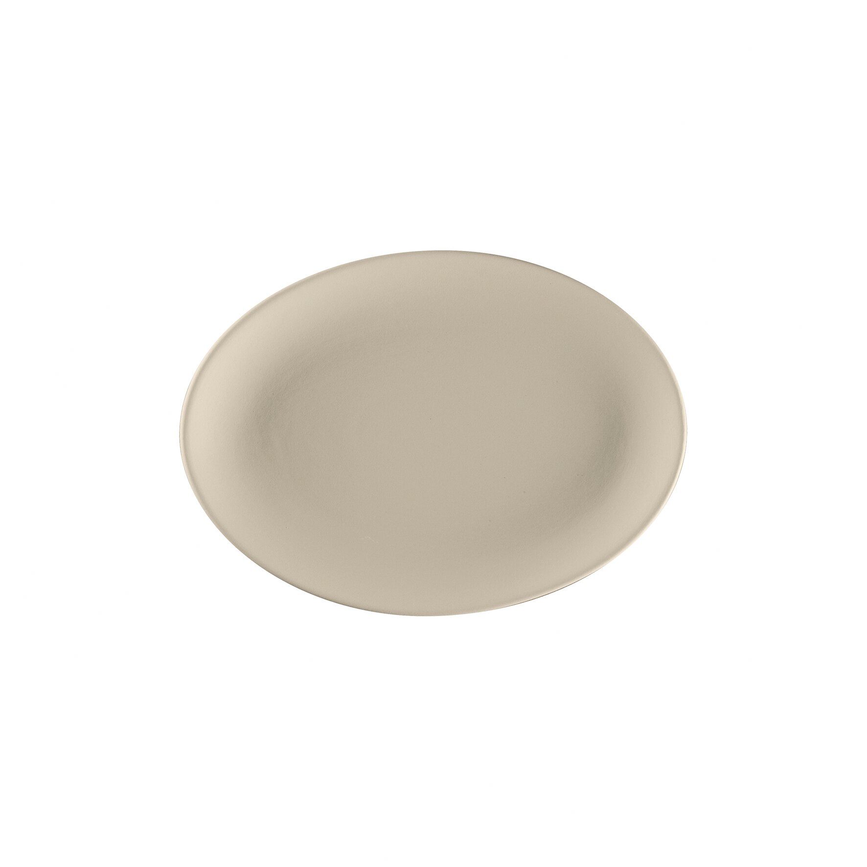Platte oval 210 x 150 x 25 mm Argila Epura