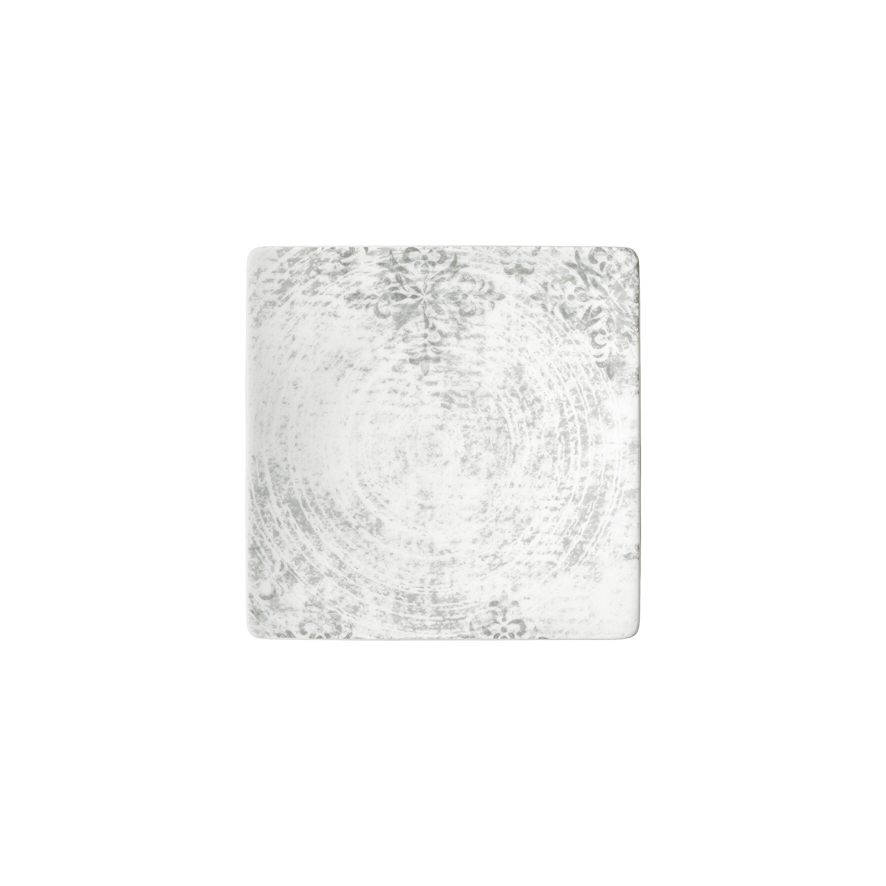 Coupteller halbtief eckig 166 x 166 mm Shabby Chic 2