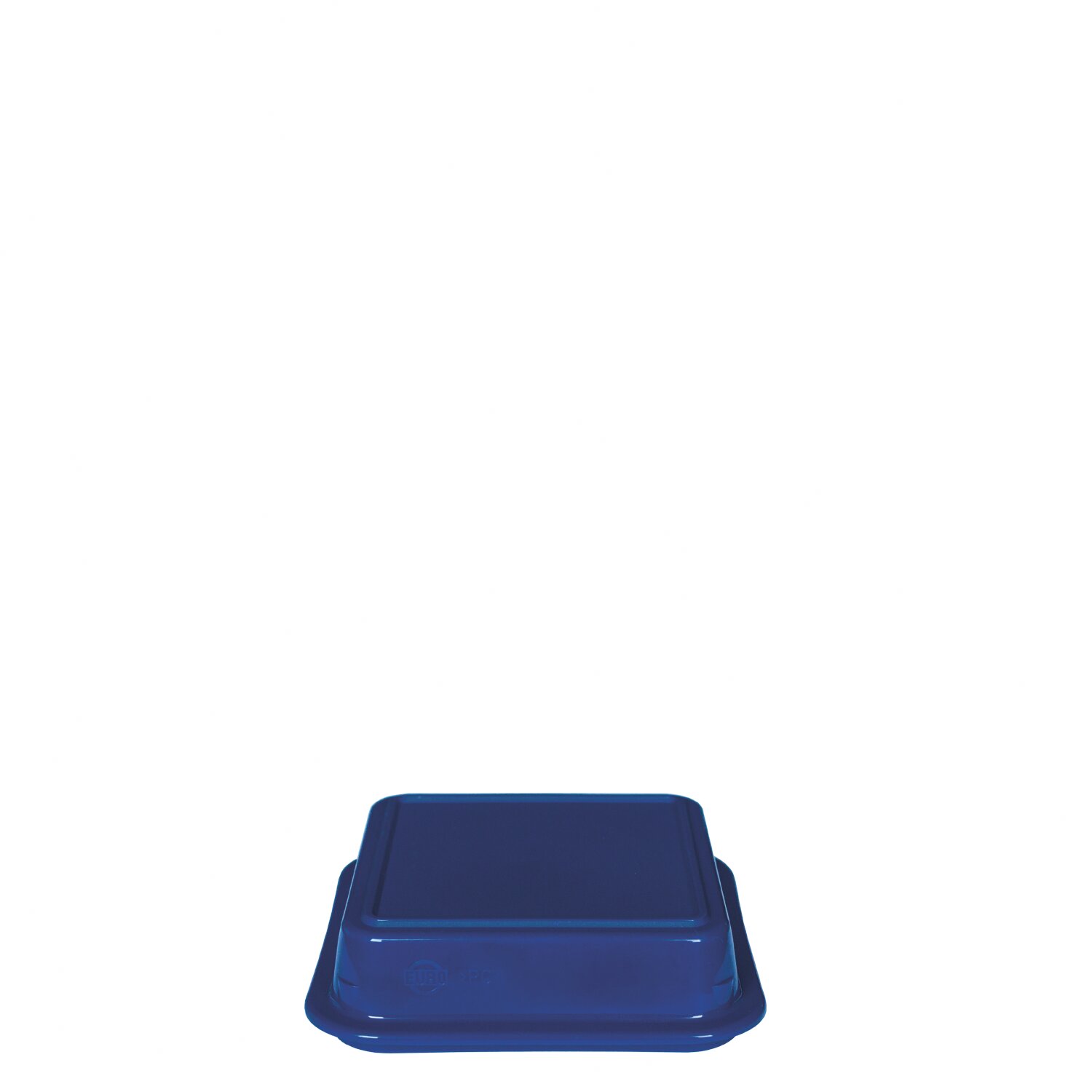 Deckel Euro PP 110 x 110 mm blau für Stapelschale 110 x 110 mm