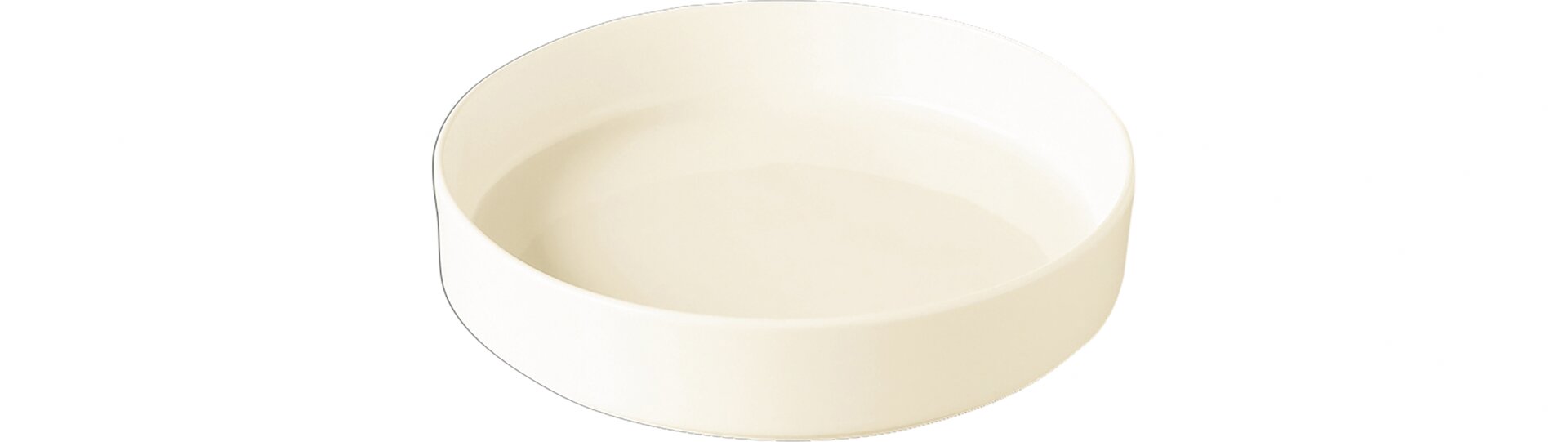 Teller tief 200 mm / 0,68 l creme