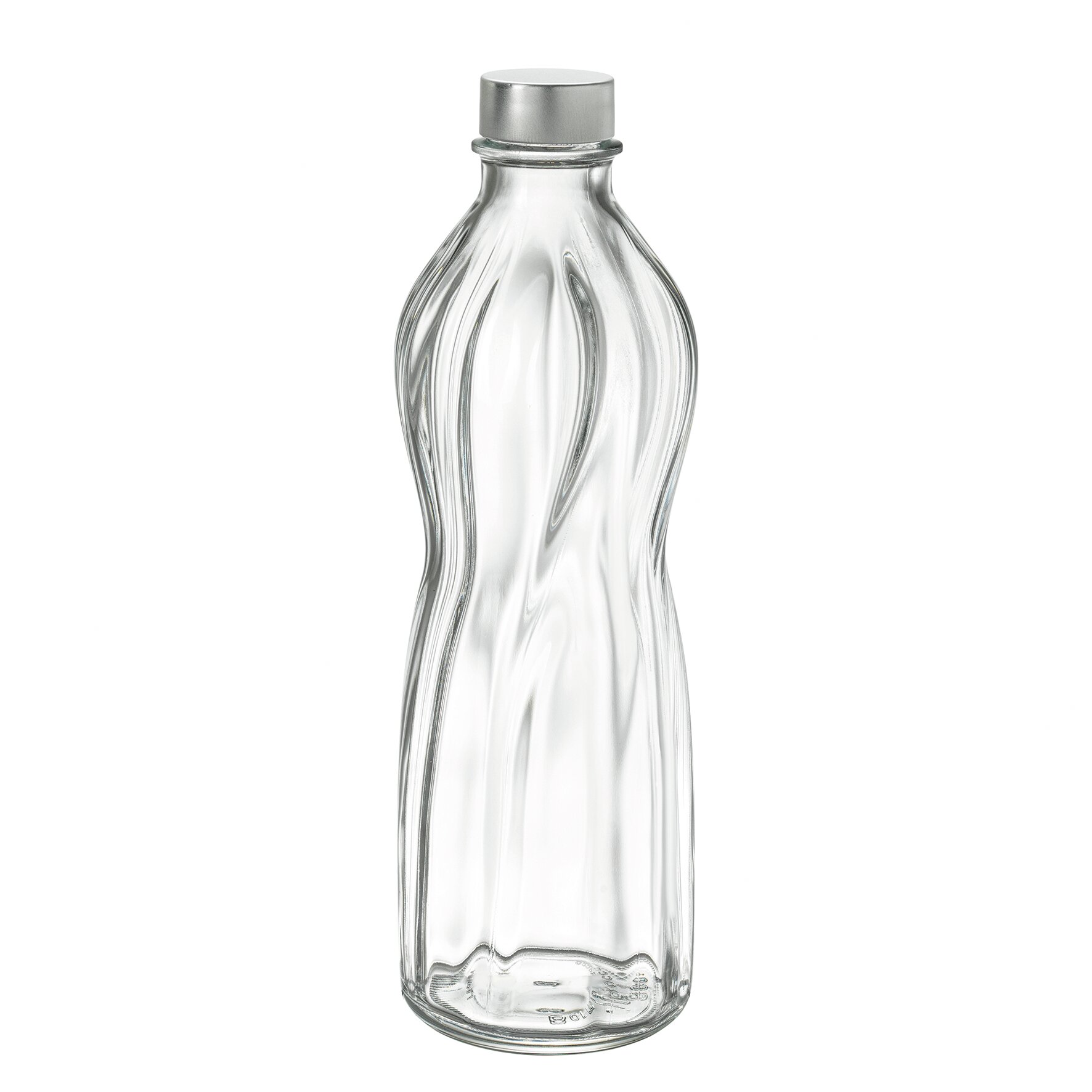 Flasche 84 mm / 0,75 l mit Metallschraubverschluss Aqua