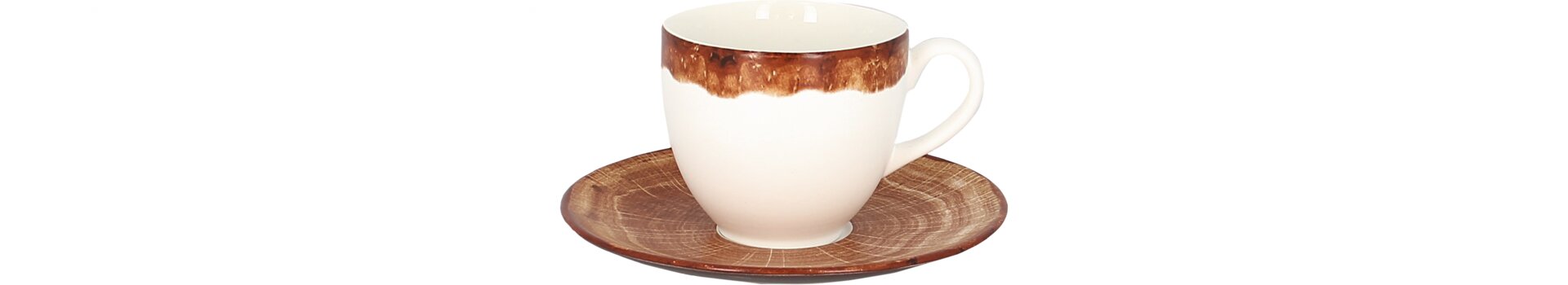 Kaffeetasse 90 mm / 0,28 l timber-brown Woodart