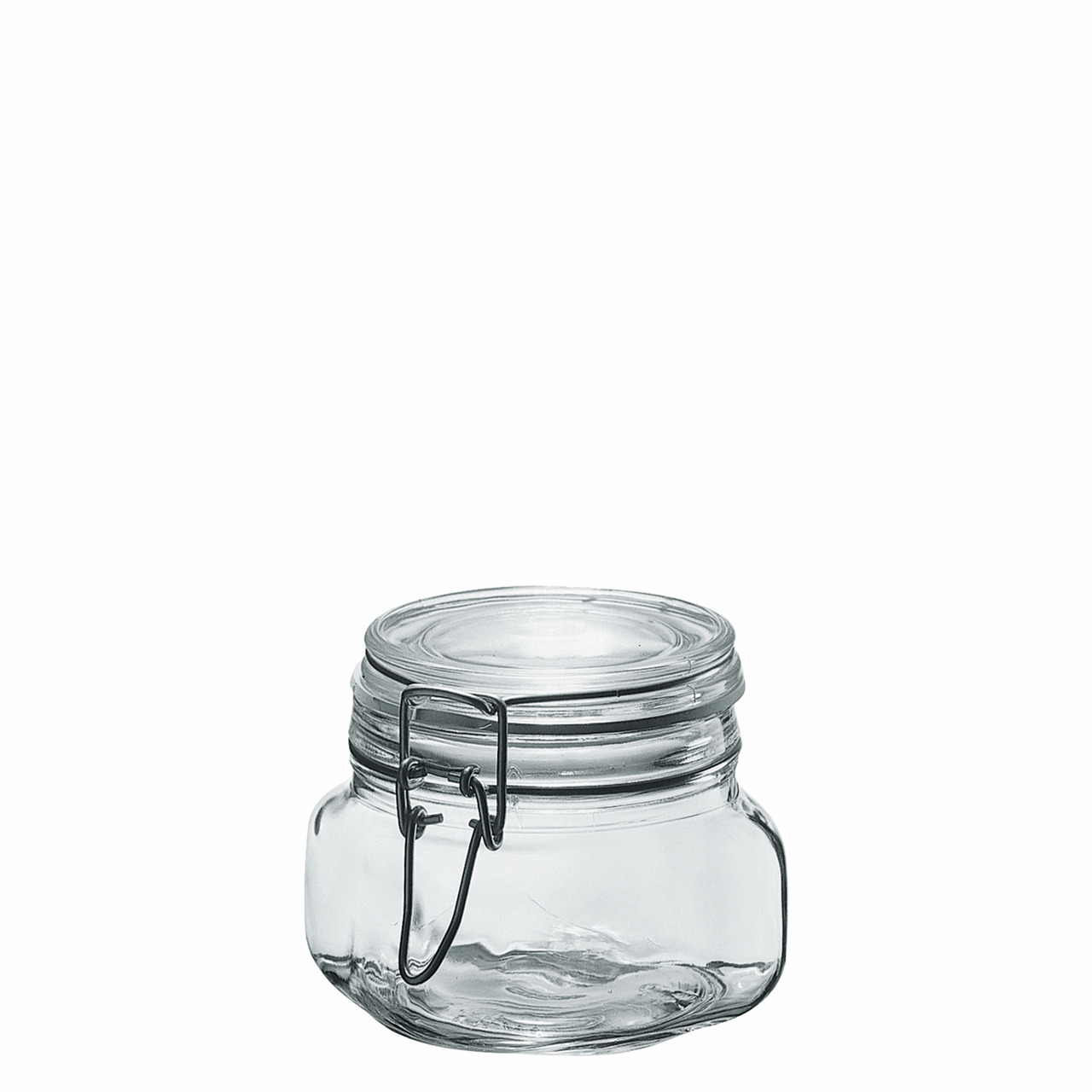 Einmachglas 0,50 l / 103 x 103 x 96 mm mit Bügelverschluß Primizie Ermetico