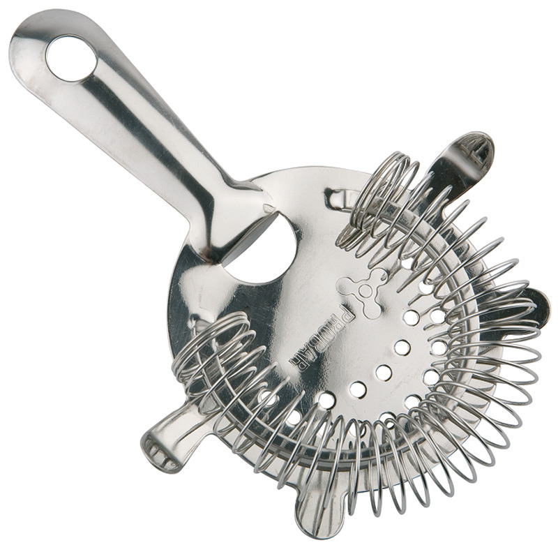 Barsieb 110 mm / 150 mm lang hochglanzpoliert Barsieb 110 mm / 150 mm lang hochglanzpoliert