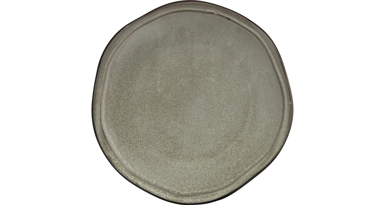 Coupeteller flach 210 mm grau Ston grau/grey