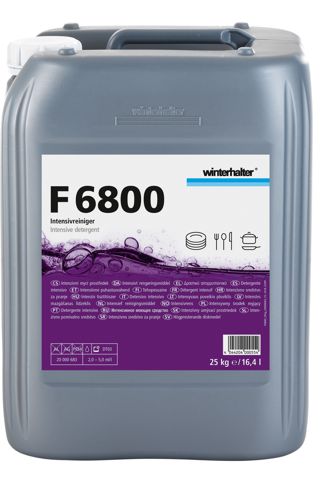 Hochleistungsreiniger F 6800 / 25,00 kg Kanister