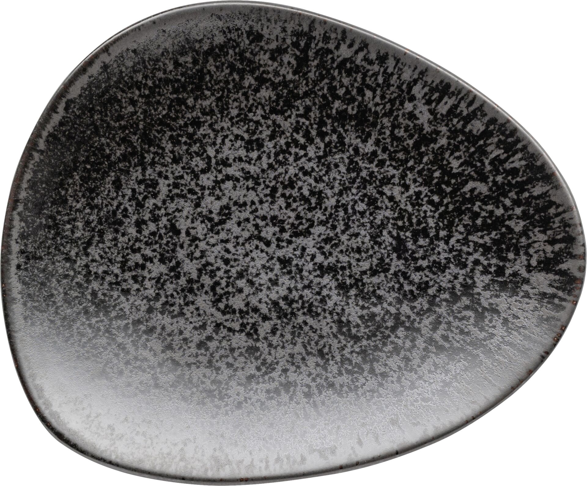 Porzellanserie "Ebony" Teller flach 19x1 6cm