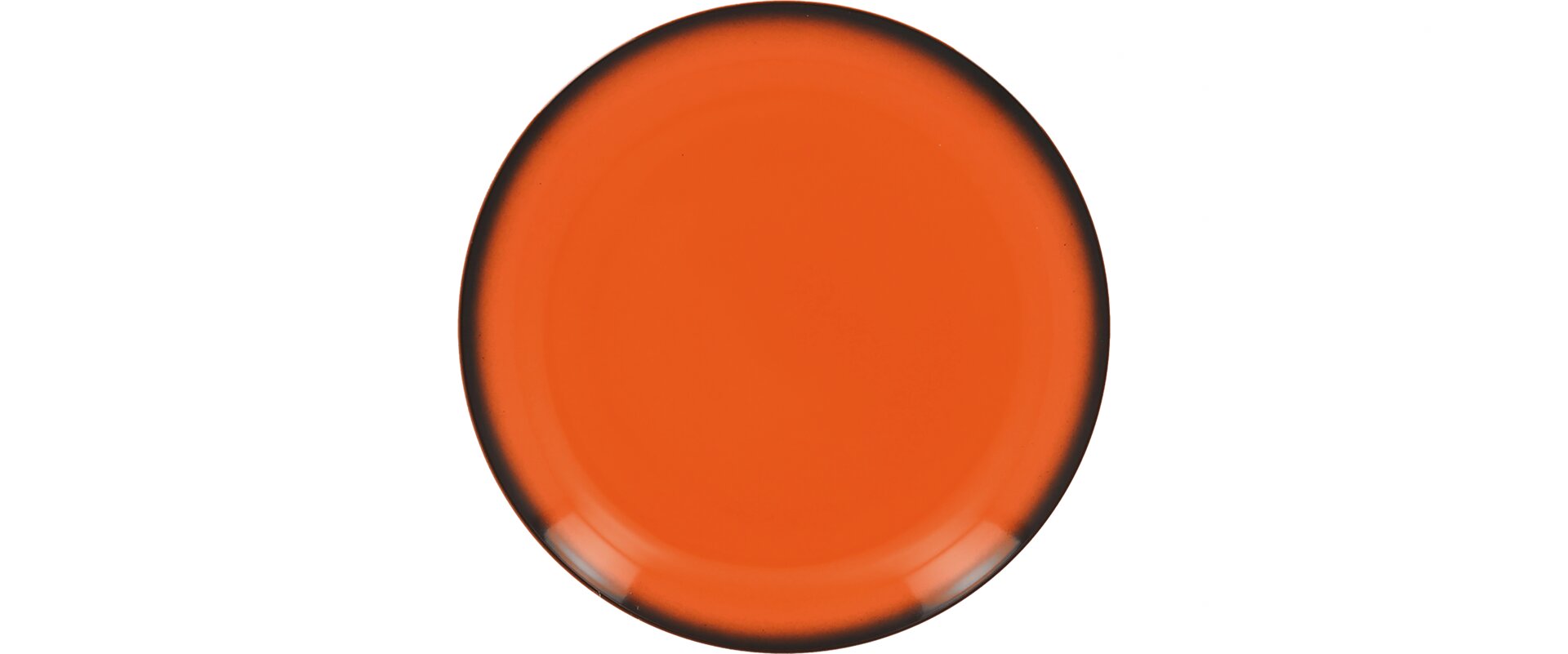 Coupteller flach 150 mm orange Lea