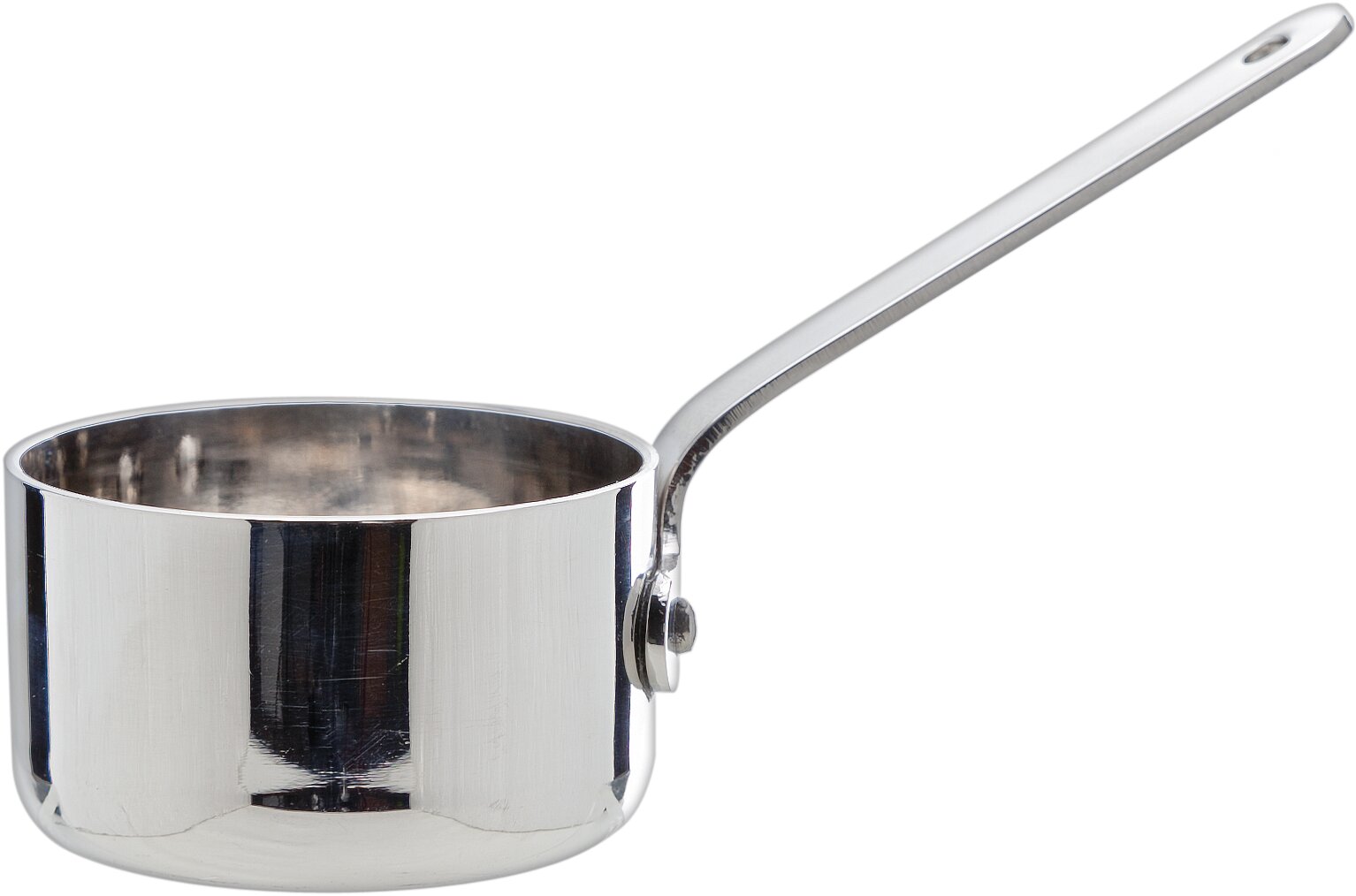 Saucenpfännchen mini 120 x 50 mm / 0,06 l mit Griff Spotlights