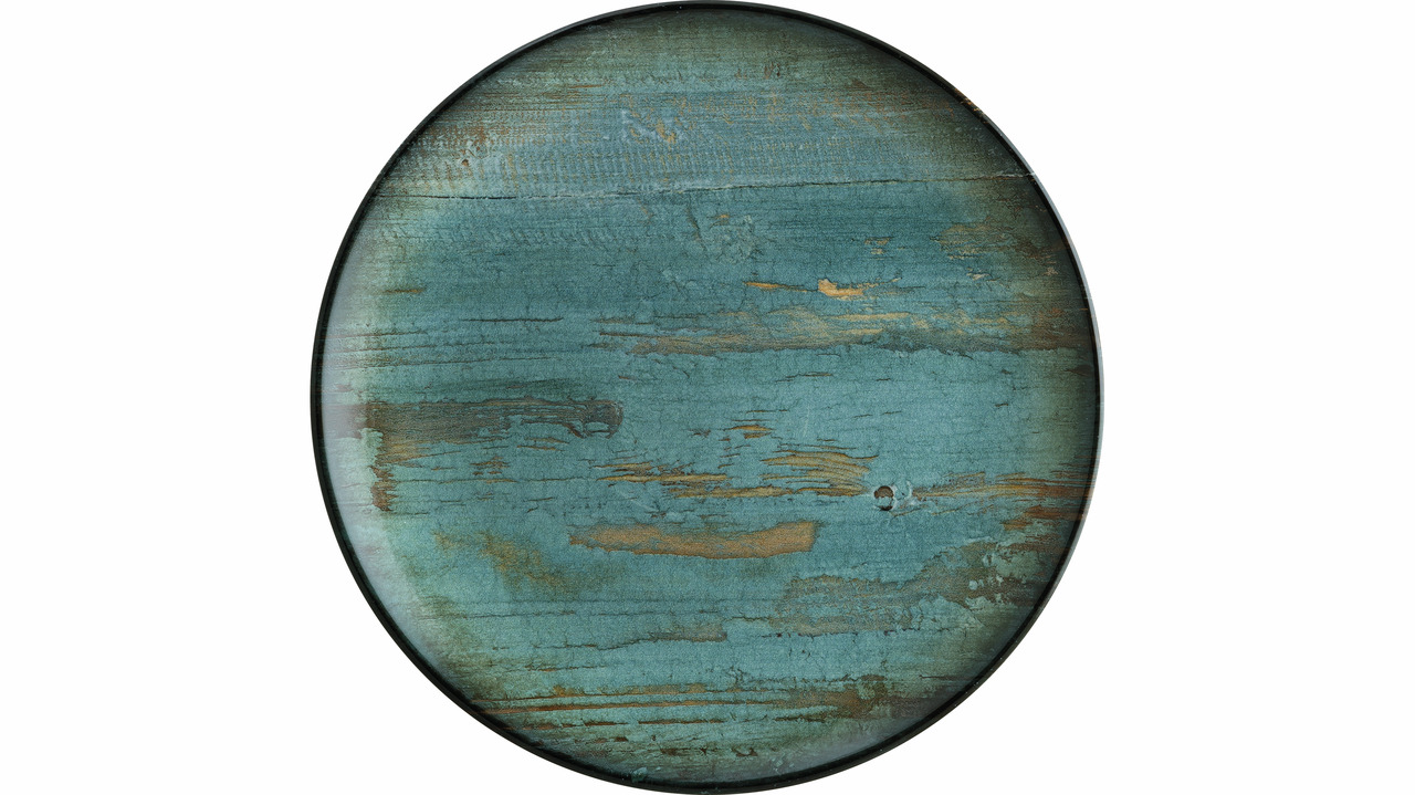 Teller flach Gourmet 210 mm Madera Mint
