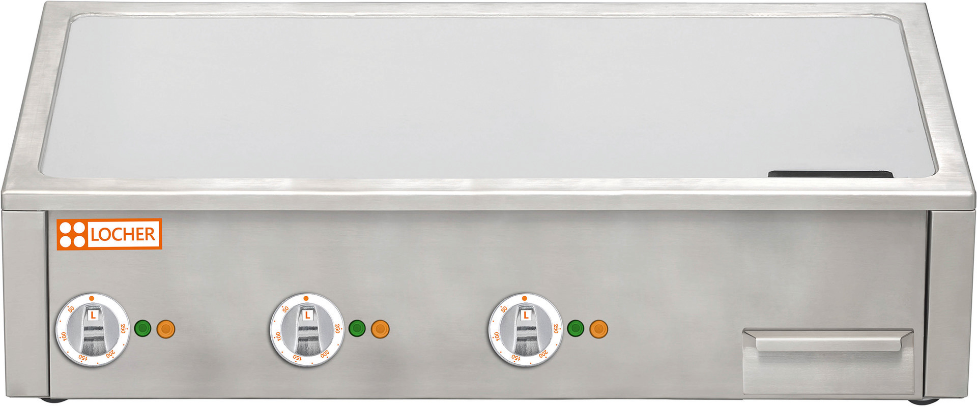 Elektro-Asia-Bratplatte Teppanyaki 1400 / 3 Heizzonen 18,00 kW