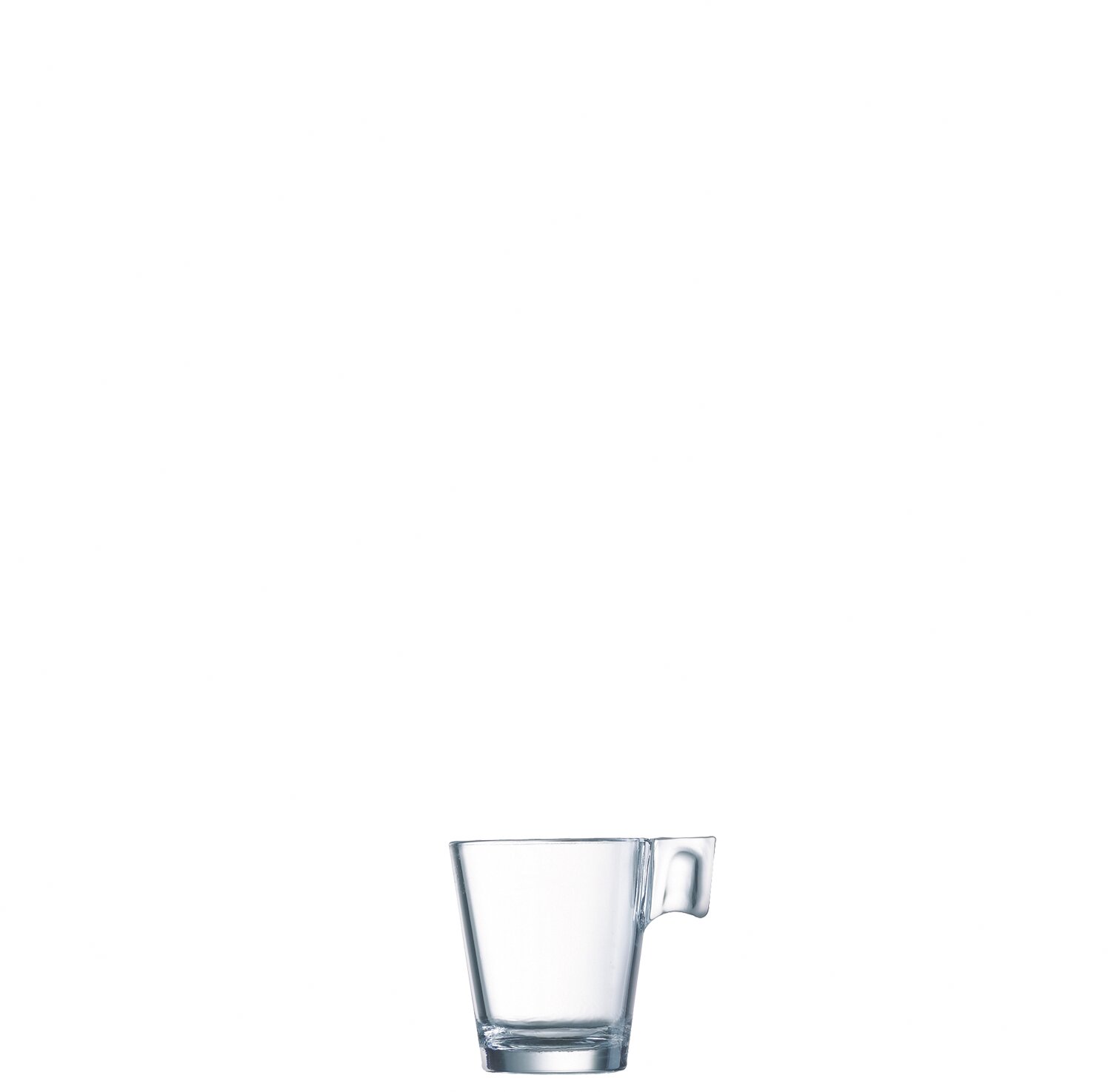Tasse stapelbar 58 mm / 0,08 l transparent