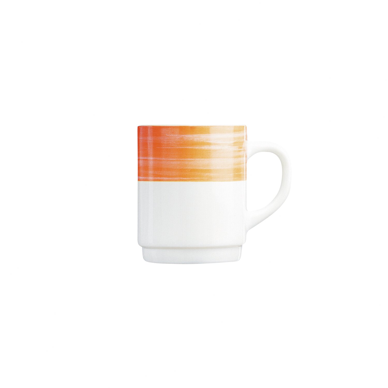 Bockbecher stapelbar 68 mm / 0,25 l orange