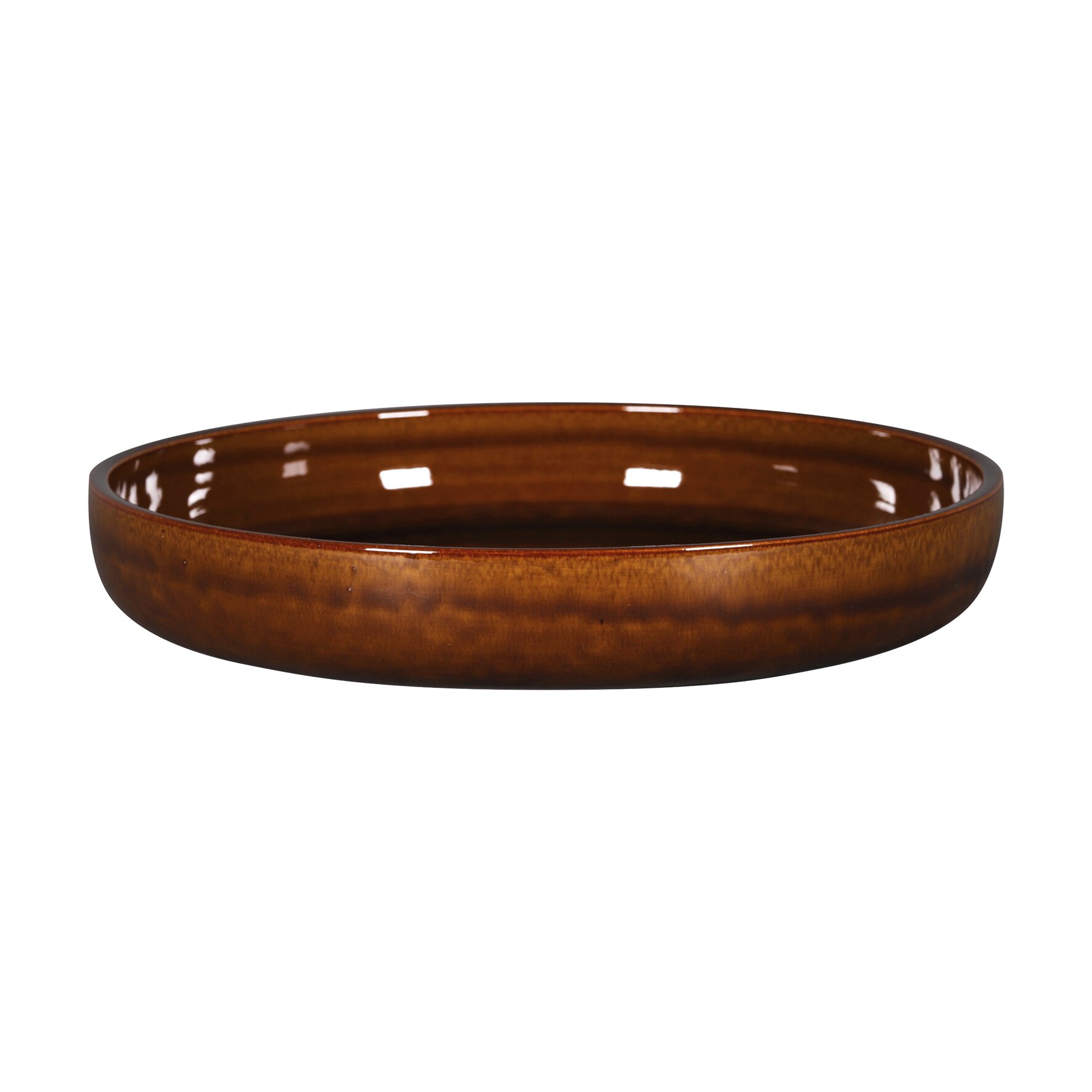 Teller tief rund 278 mm / 1,90 l honey brown Ease Honey Brown