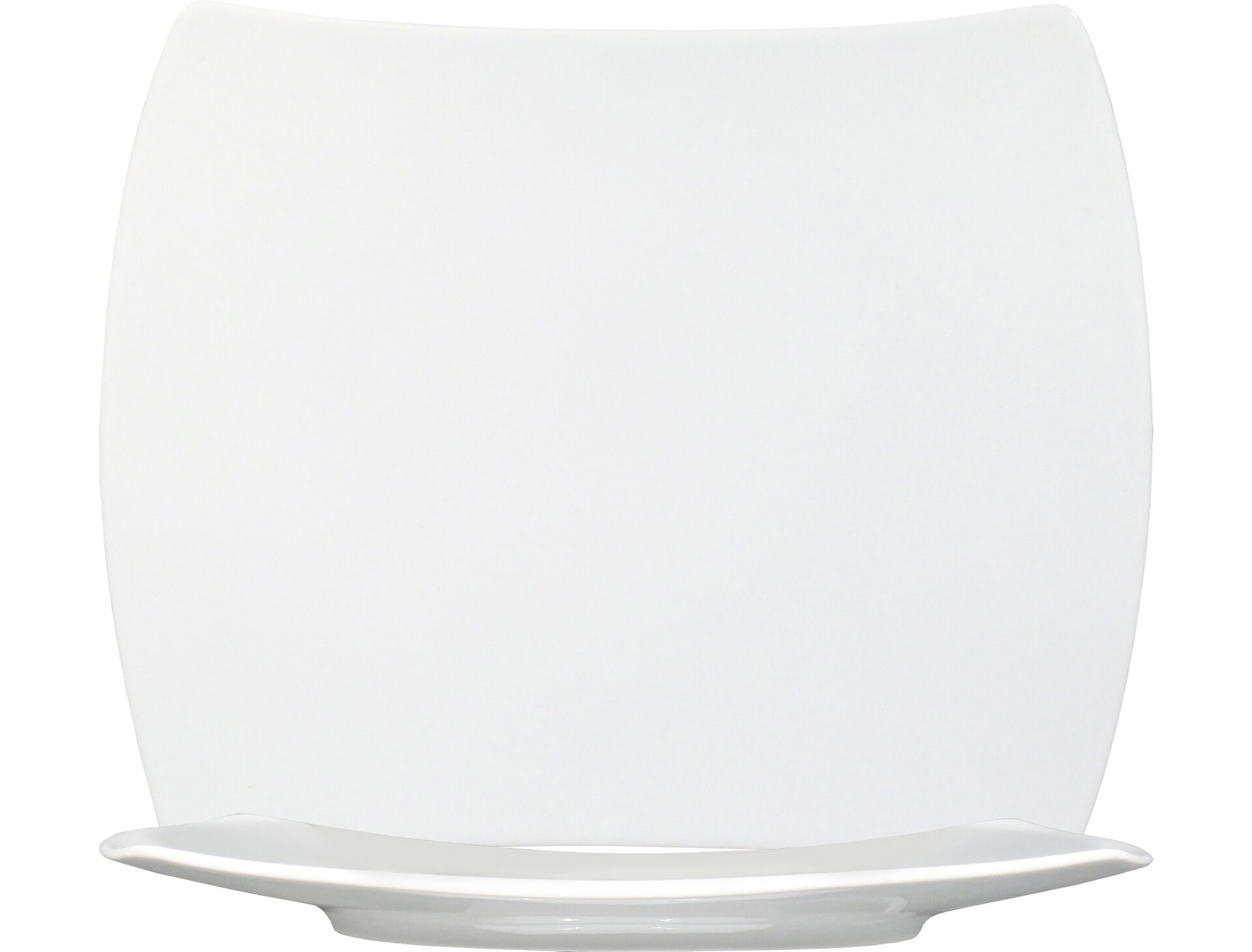 Rechteckteller flach 315 x 265 mm White Tokio White