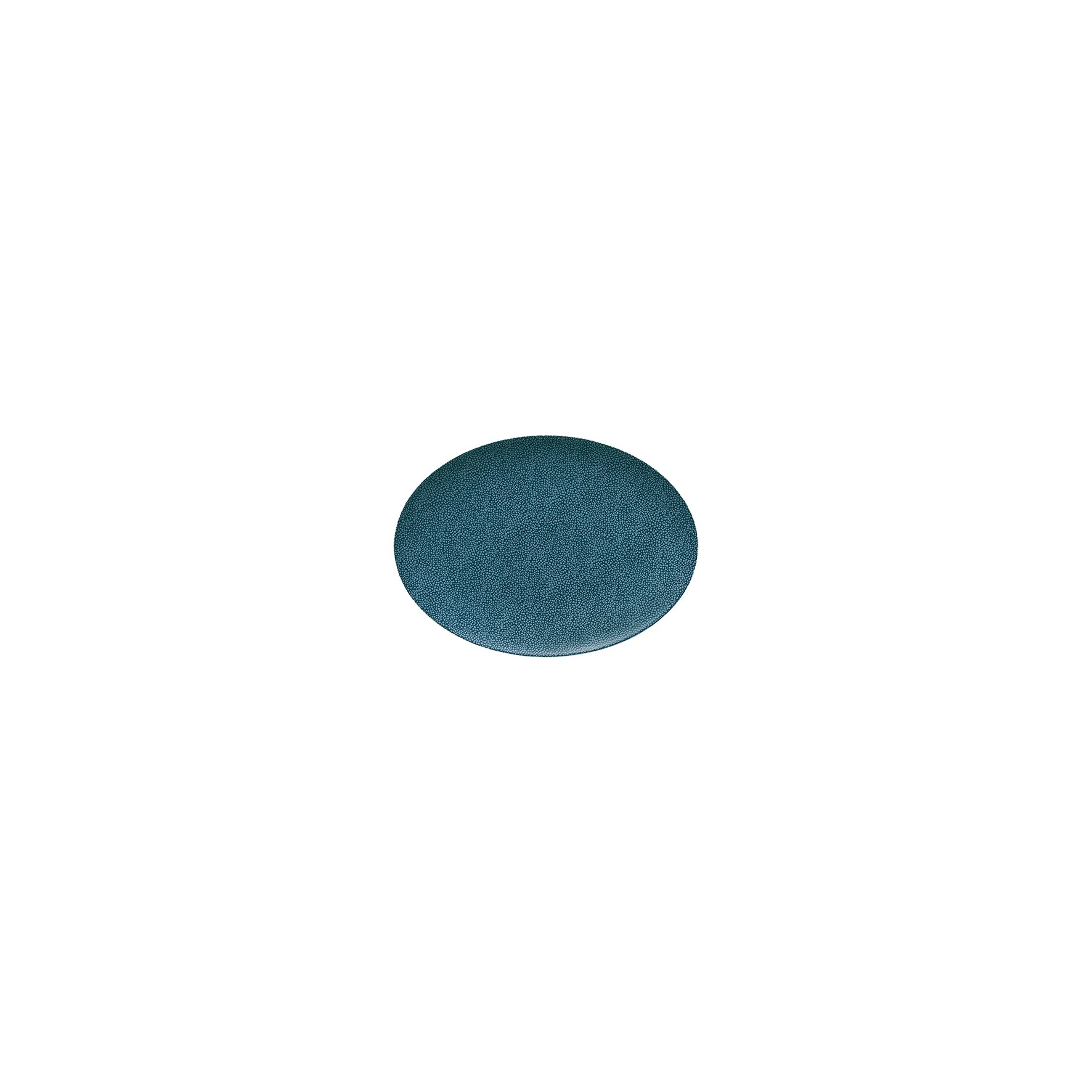 Coupplatte oval 118 x 88 mm ocean