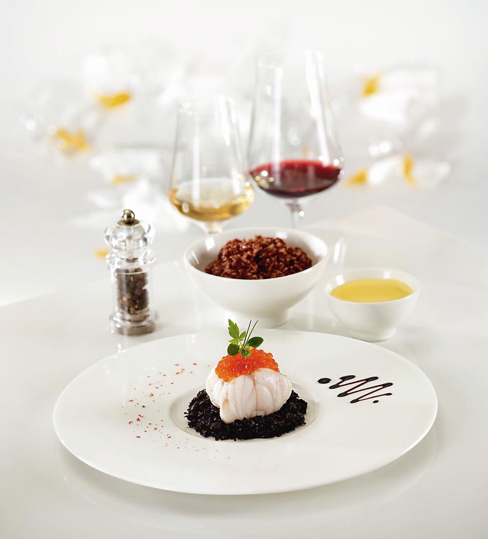 Gourmetteller flach 290 mm creme