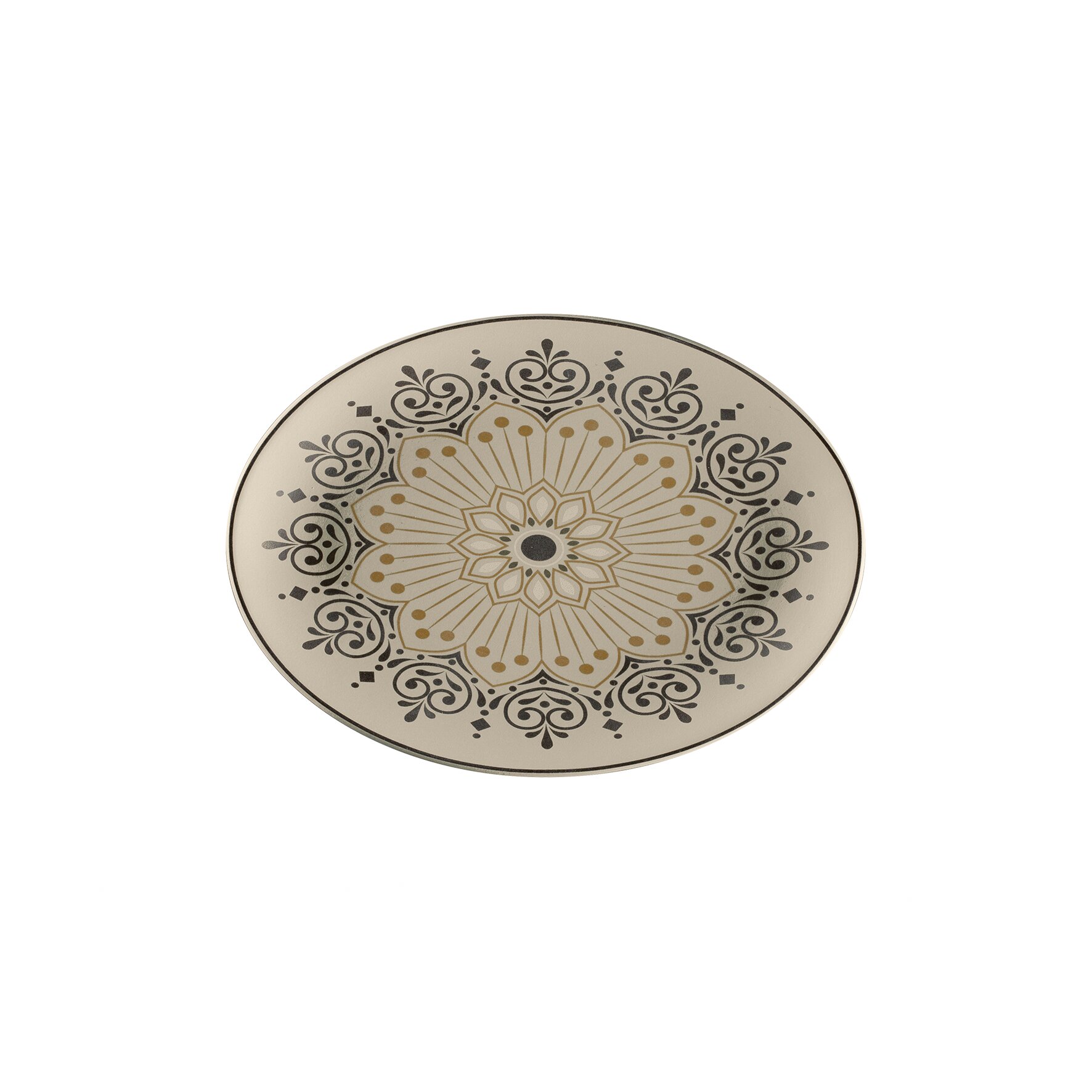 Platte oval 210 x 150 x 25 mm Argila Cartagena