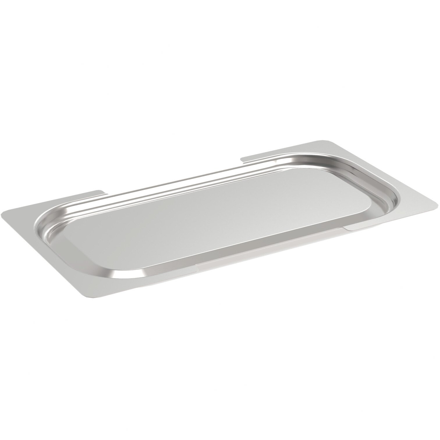 GN-Steckdeckel GN 1/3 stapelbar mit Griffausschnitt