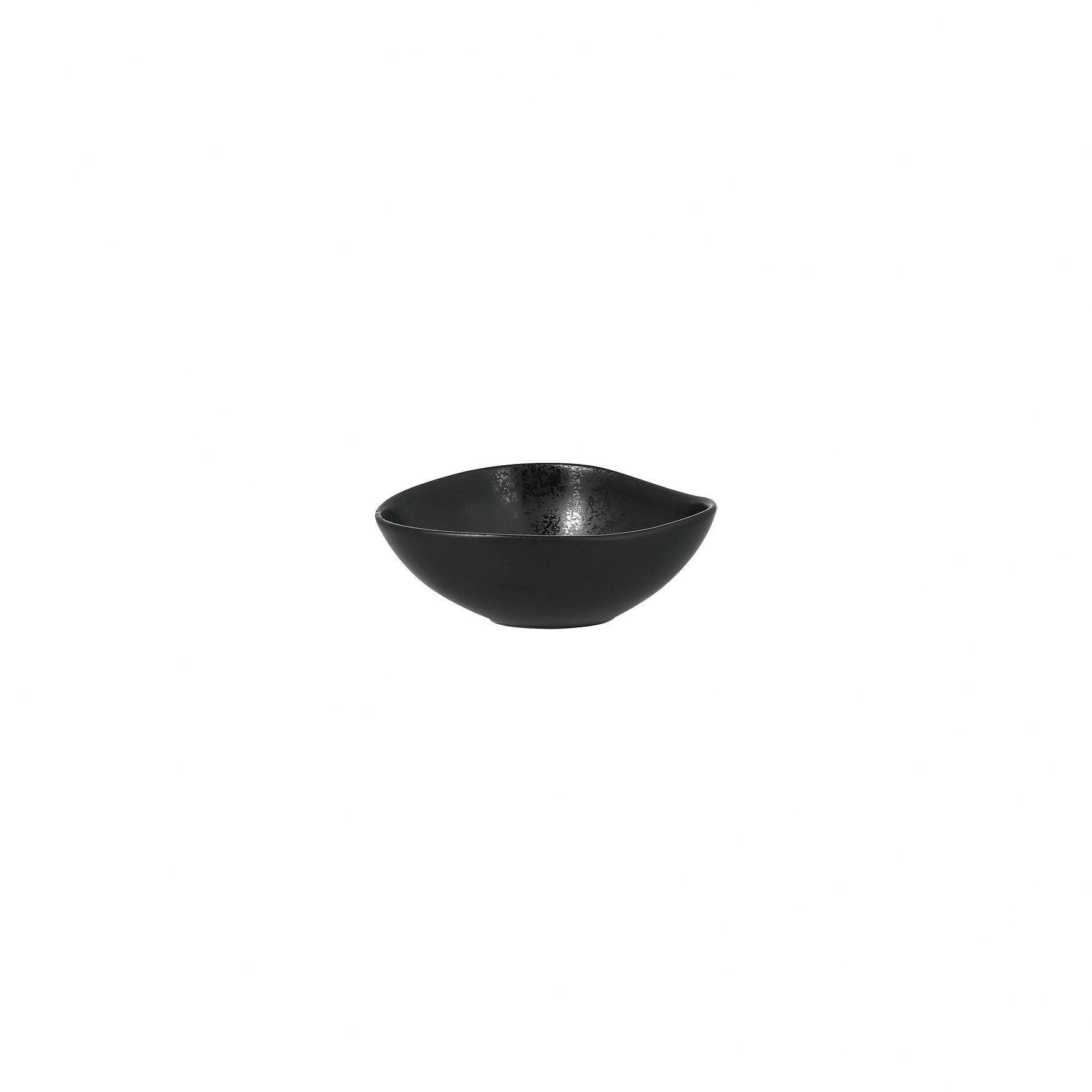 Salatschale shaped 140 x 110 mm / 0,27 l schwarz