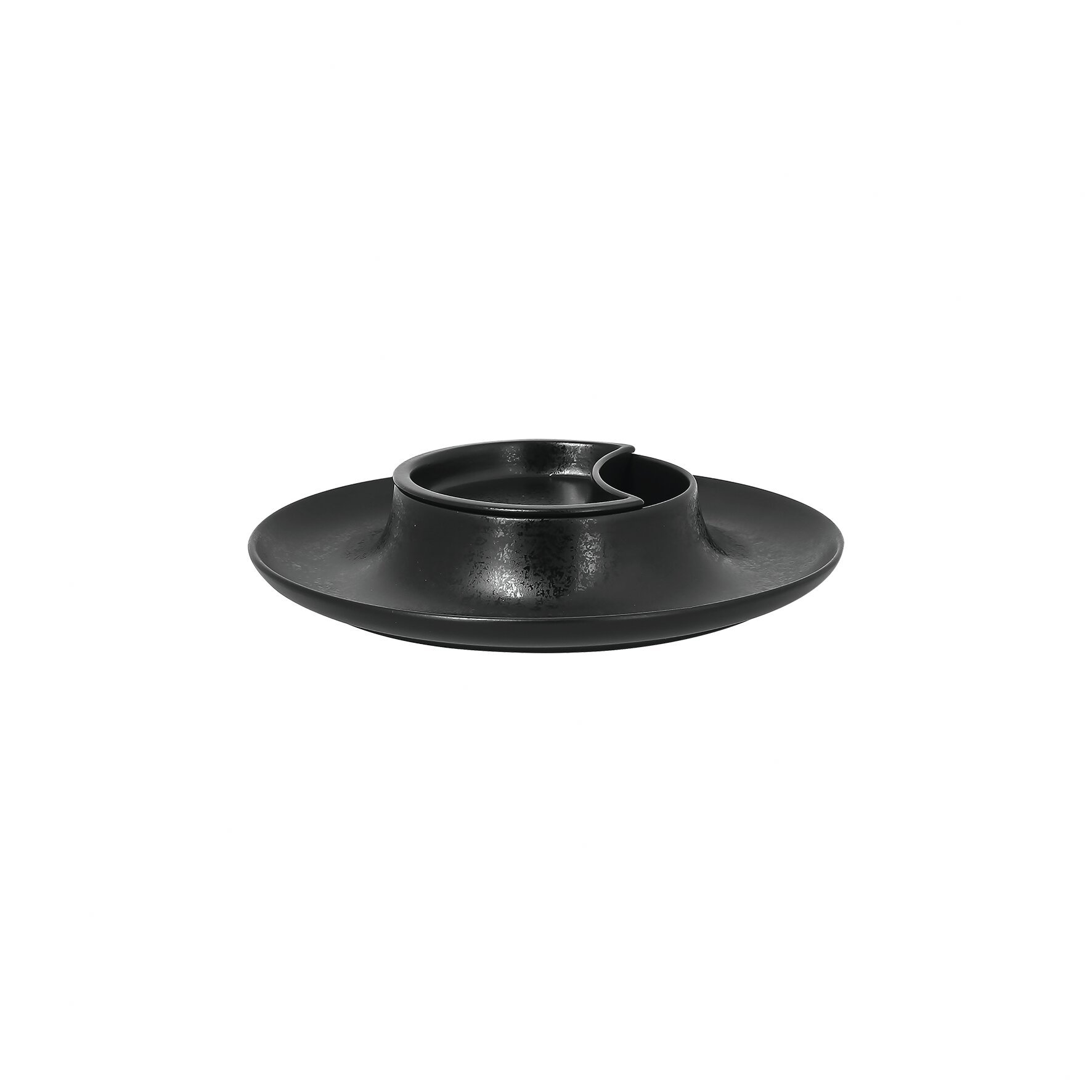 Deckel flach ashore 125 x 105 mm schwarz