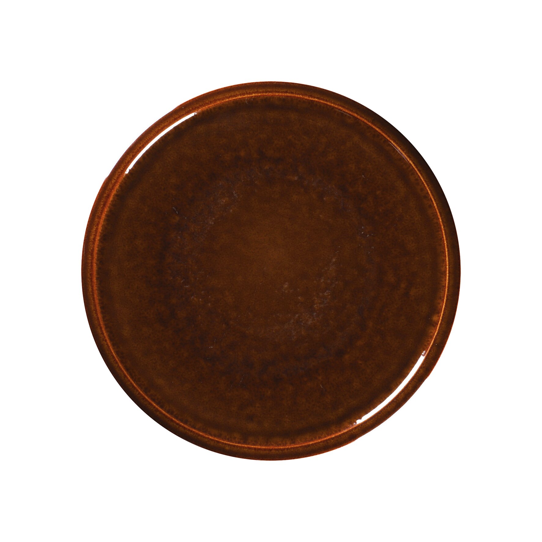 Teller flach coup 320 mm honey brown Ease Honey Brown