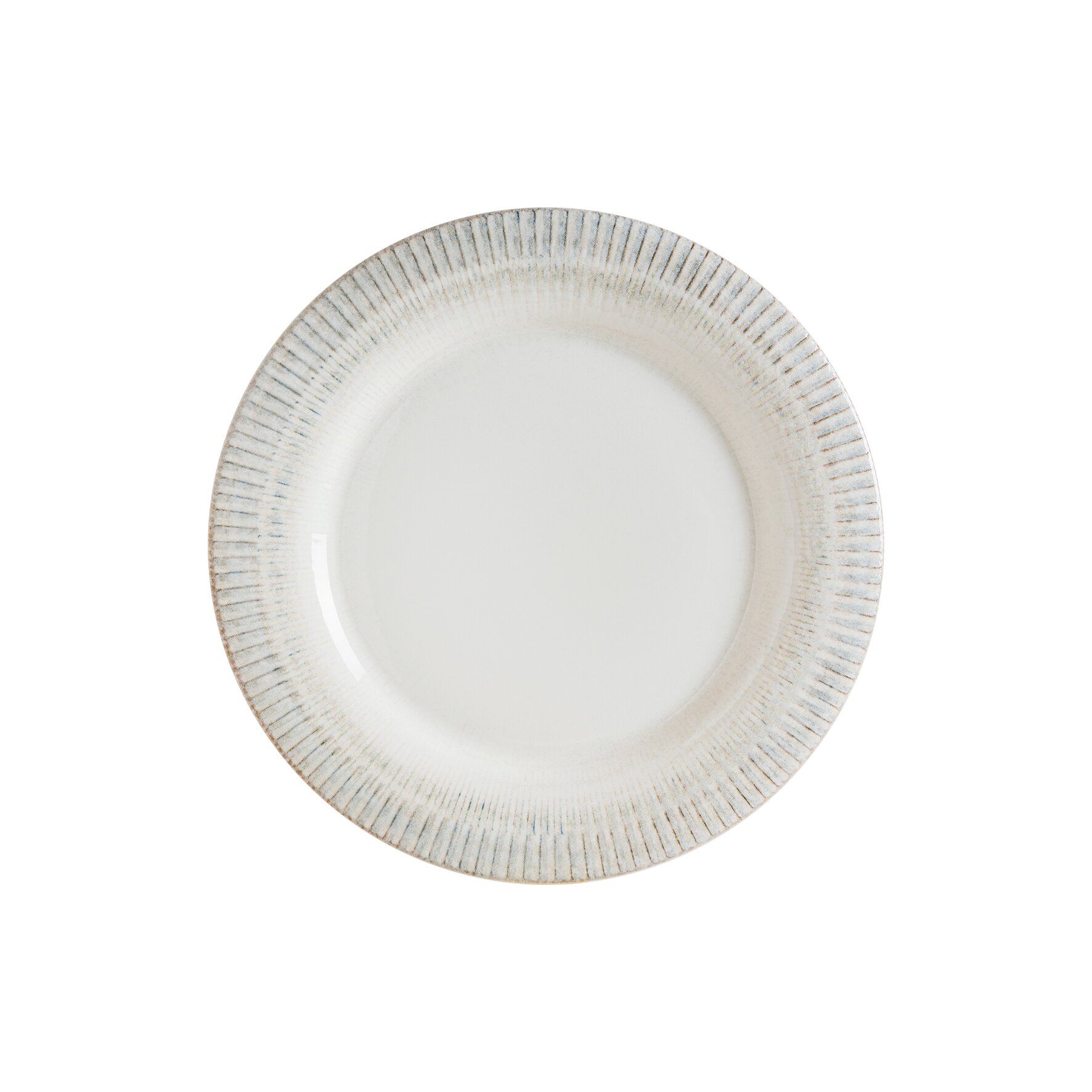 Albus Teller flach 223 mm creme Galata