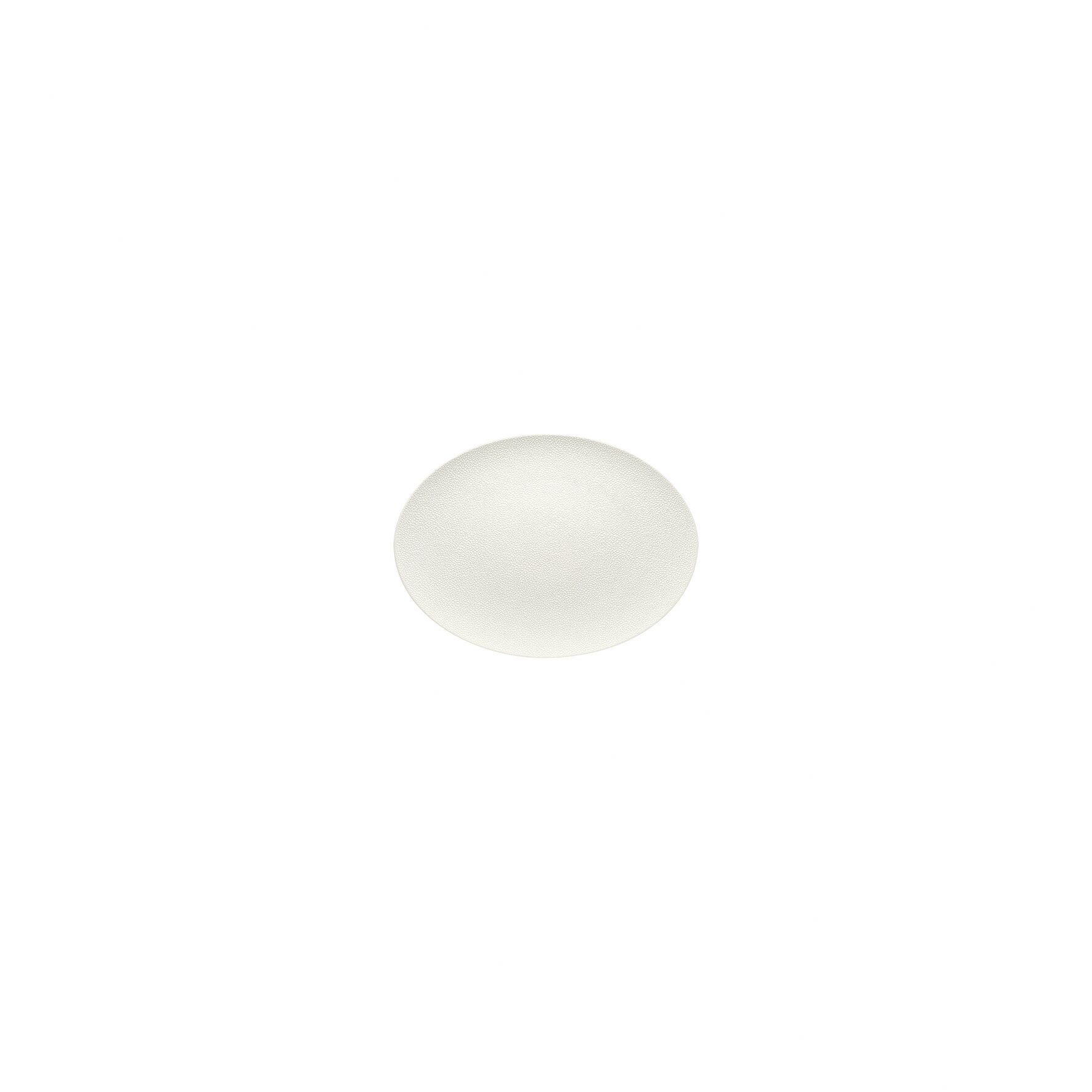 Coupplatte oval 118 x 88 mm light