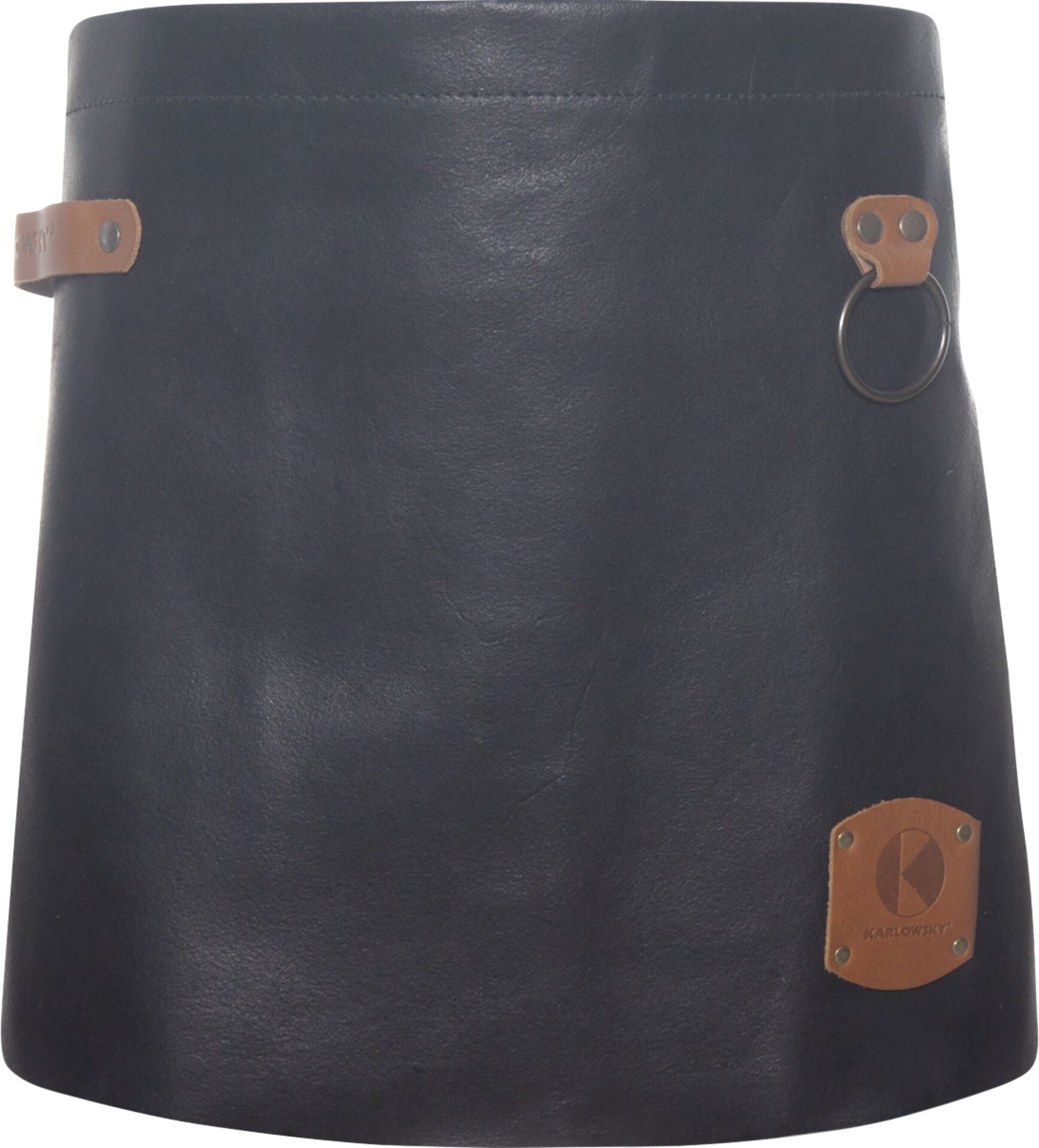 Lederschürze, schwarz Vorbinder