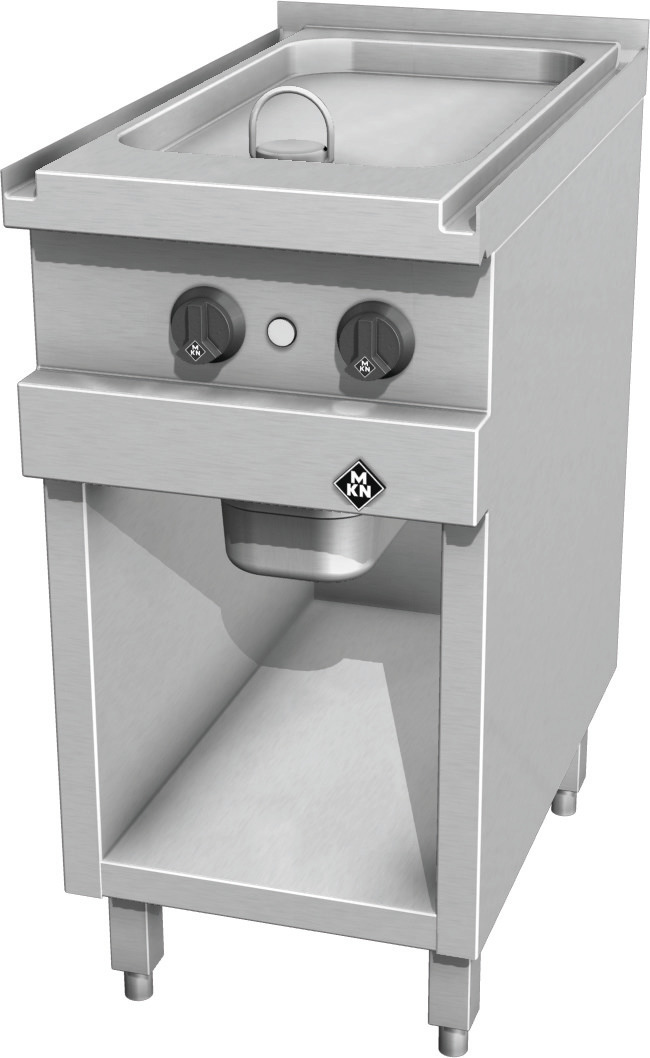 Elektro-Griddleplatte glatt PowerBlock / 3/4 Supra / Bratfläche 300 x 540 mm