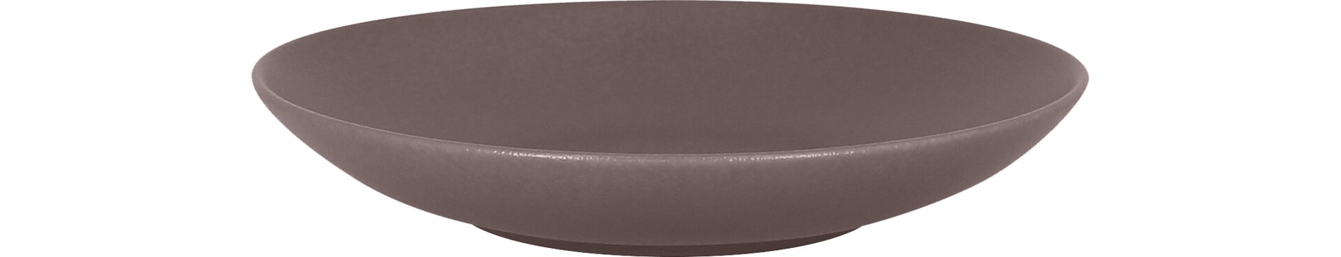 Coupteller tief 230 mm / 0,69 l chestnut-brown