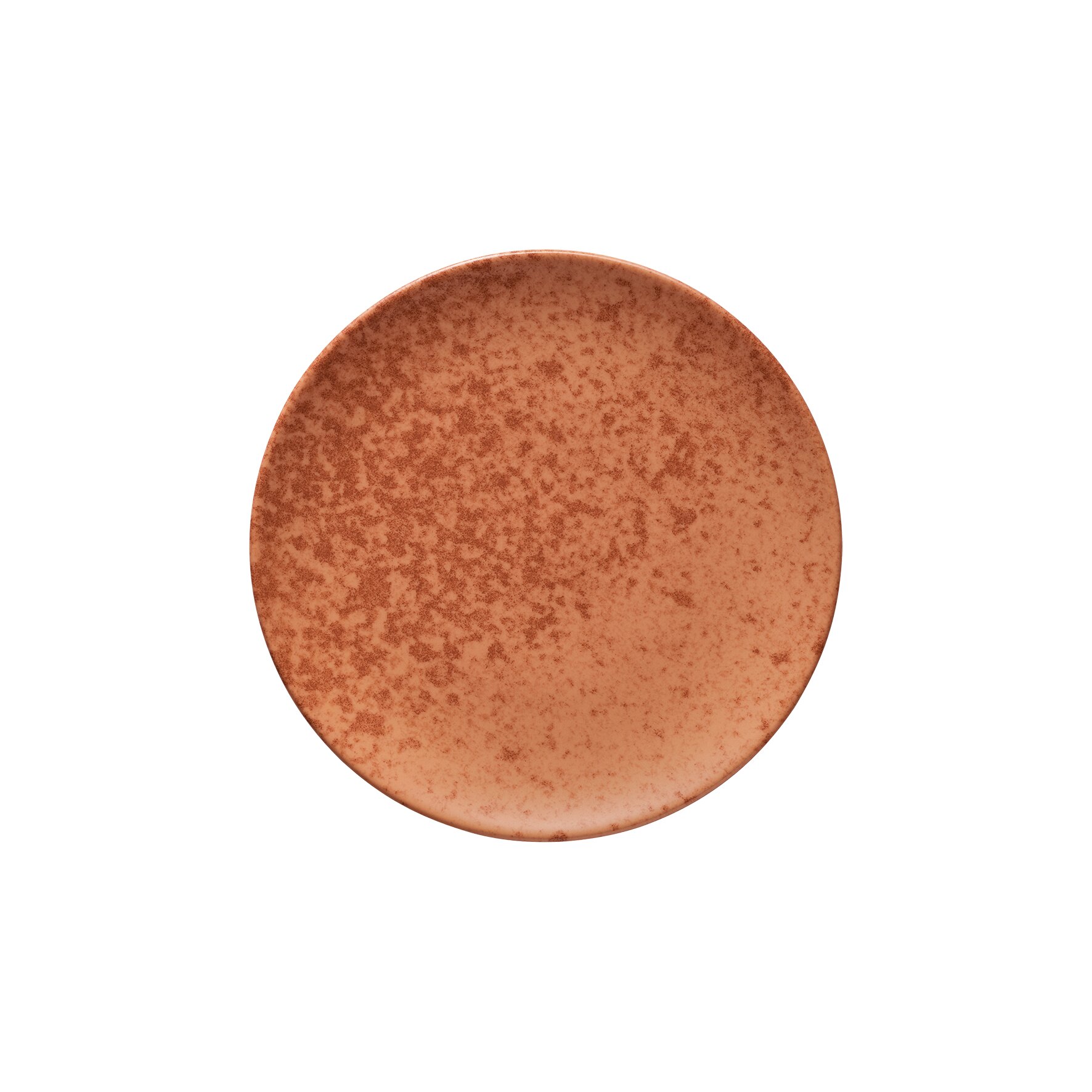 Coupteller flach 229 mm orange