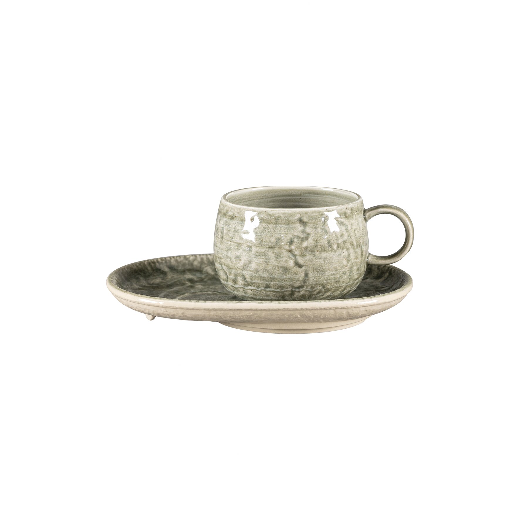 Kaffeetasse 90 mm / 0,30 l Sage green Krush Sage Green